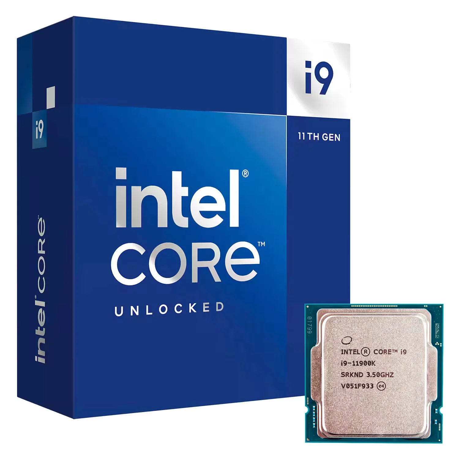 Processador Intel Core i9-11900K Socket LGA 1200 8 Core 16 Threads 3.5GHz e 5.3GHz Turbo Cache 16MB