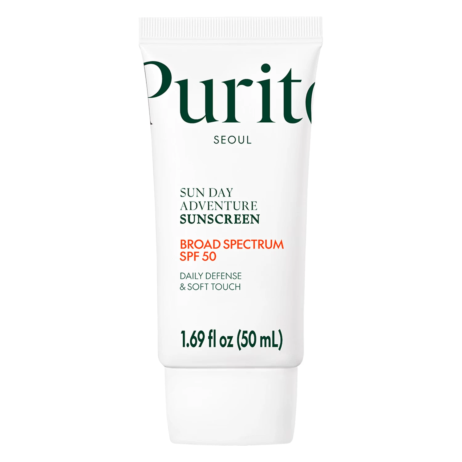 Protetor Solar Facial Purito Seoul Sun Day Adventure Sunscreen SPF 50 50ml