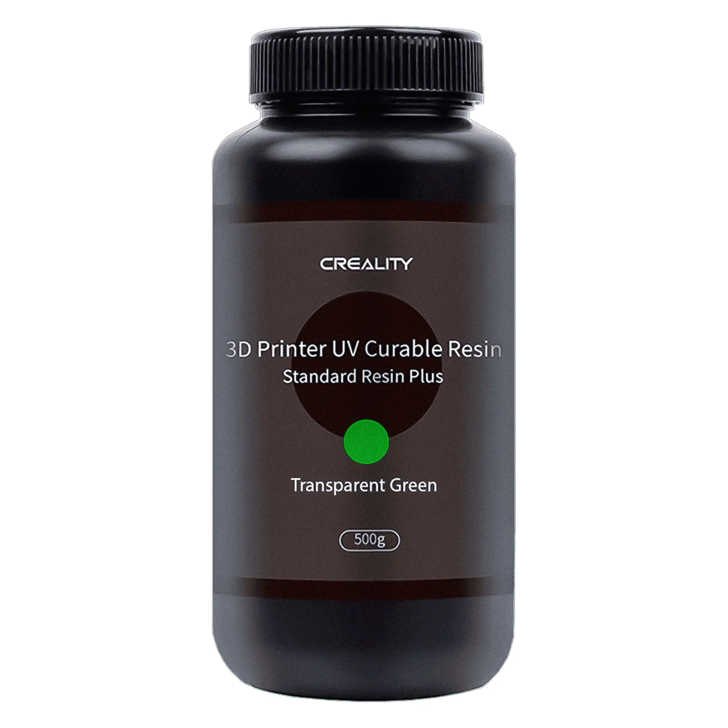 Resina Creality Standard LCD Plus 500g para Impressora 3D - Transparente Verde