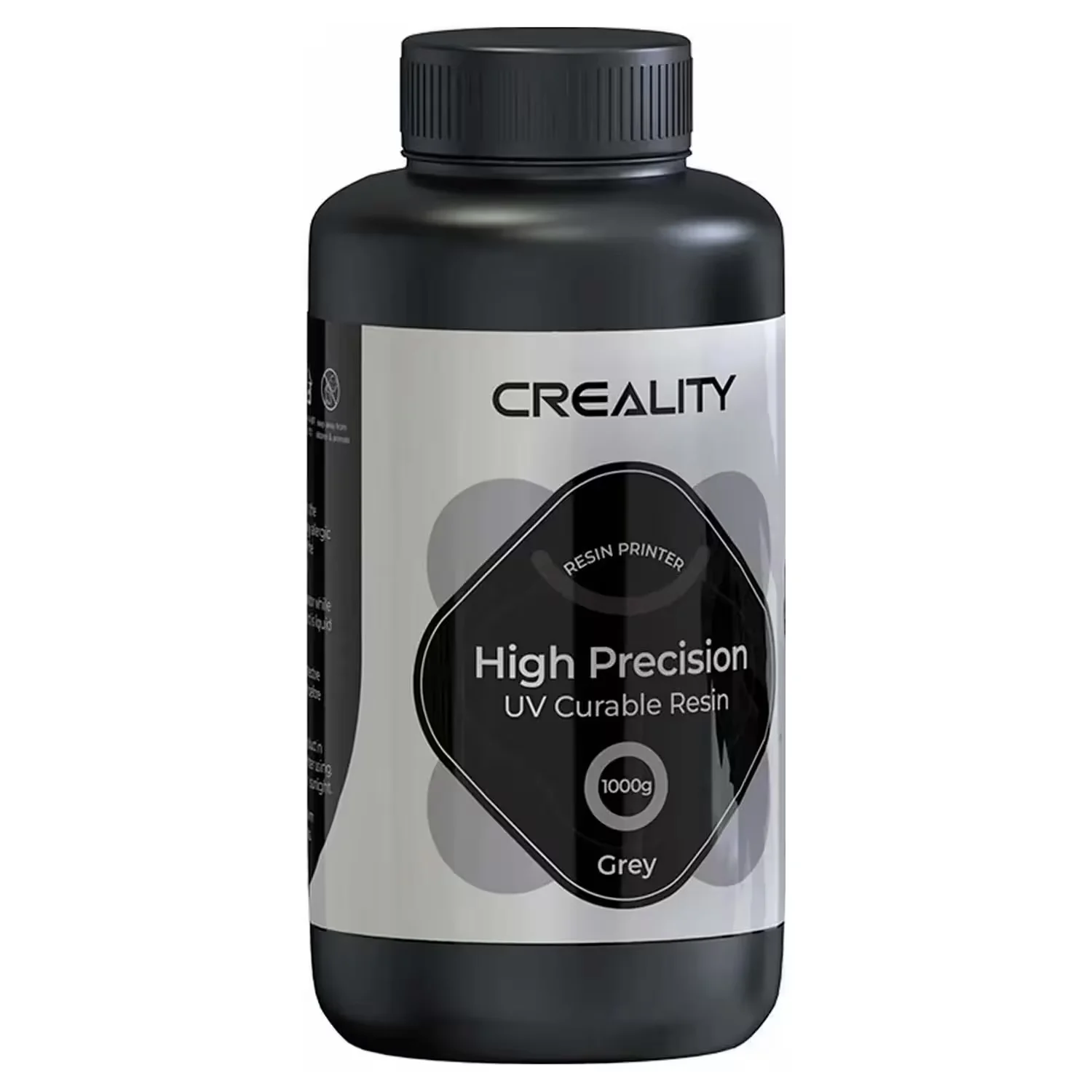 Resina High Precision 1Kg para Impressora 3D Creality - Plástico Cinza