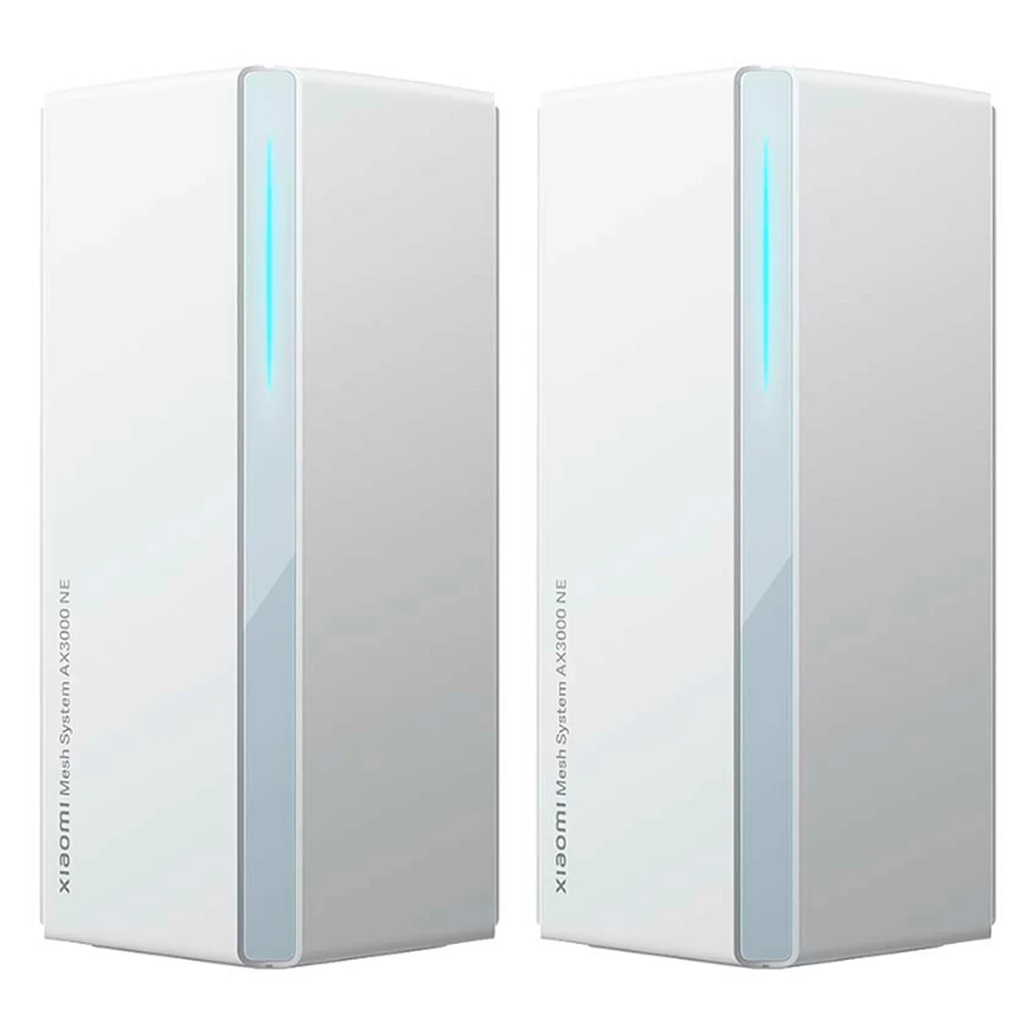 Roteador Xiaomi Mesh System AX3000 NE DVB4462GL WiFi 6 Dual Band 5 GHz 2402 Mbps - Branco (2 Pack)