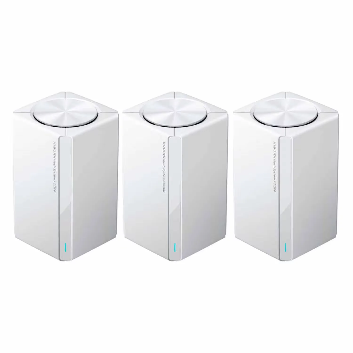 Roteador Xiaomi RD13 DVB4452GL Mesh System WiFi Dual Band AC1200 5 GHz 867 Mbps Bivolt - Branco (3 Pack)