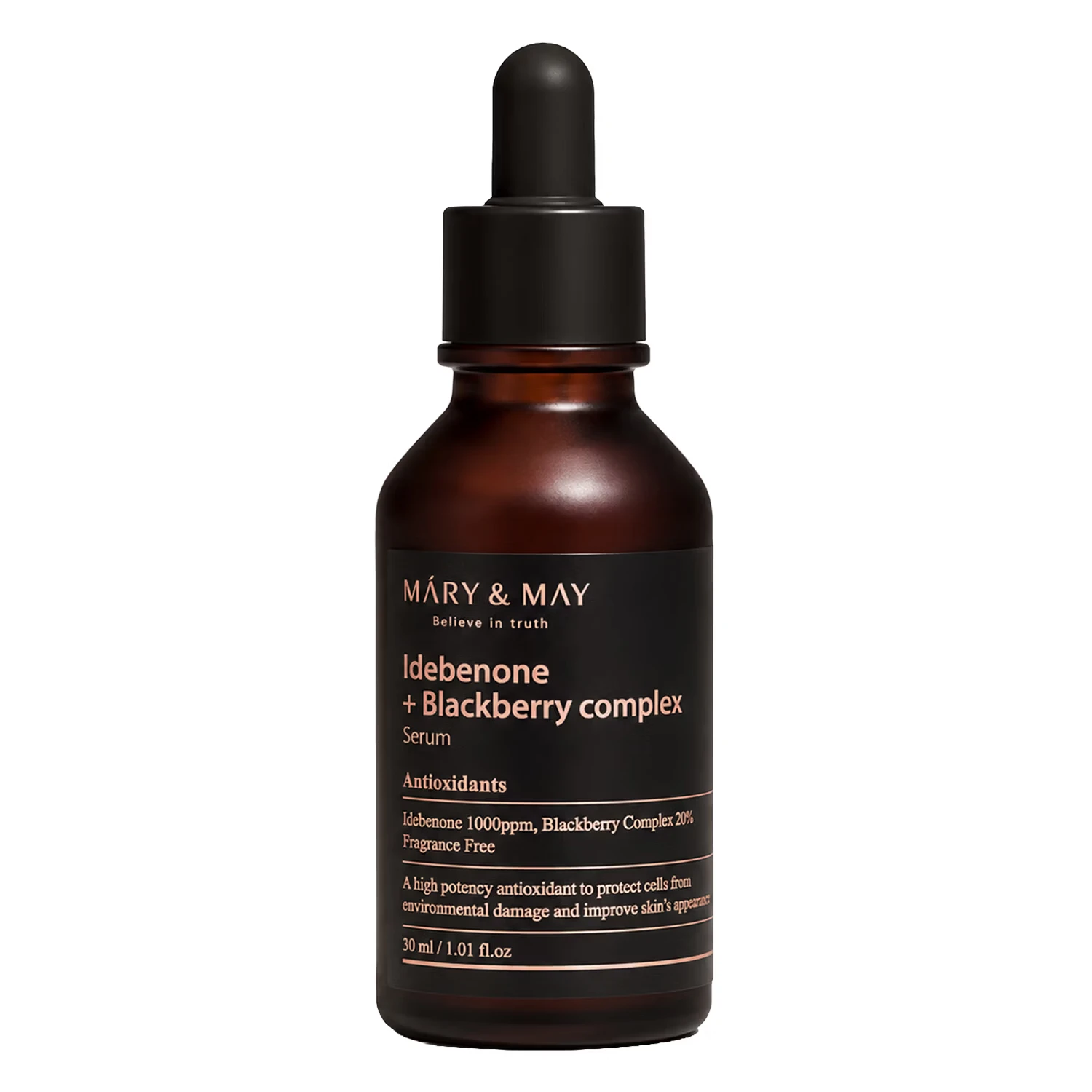 Sérum Facial Mary & May Idebenone + Blackberry Complex 30 ml