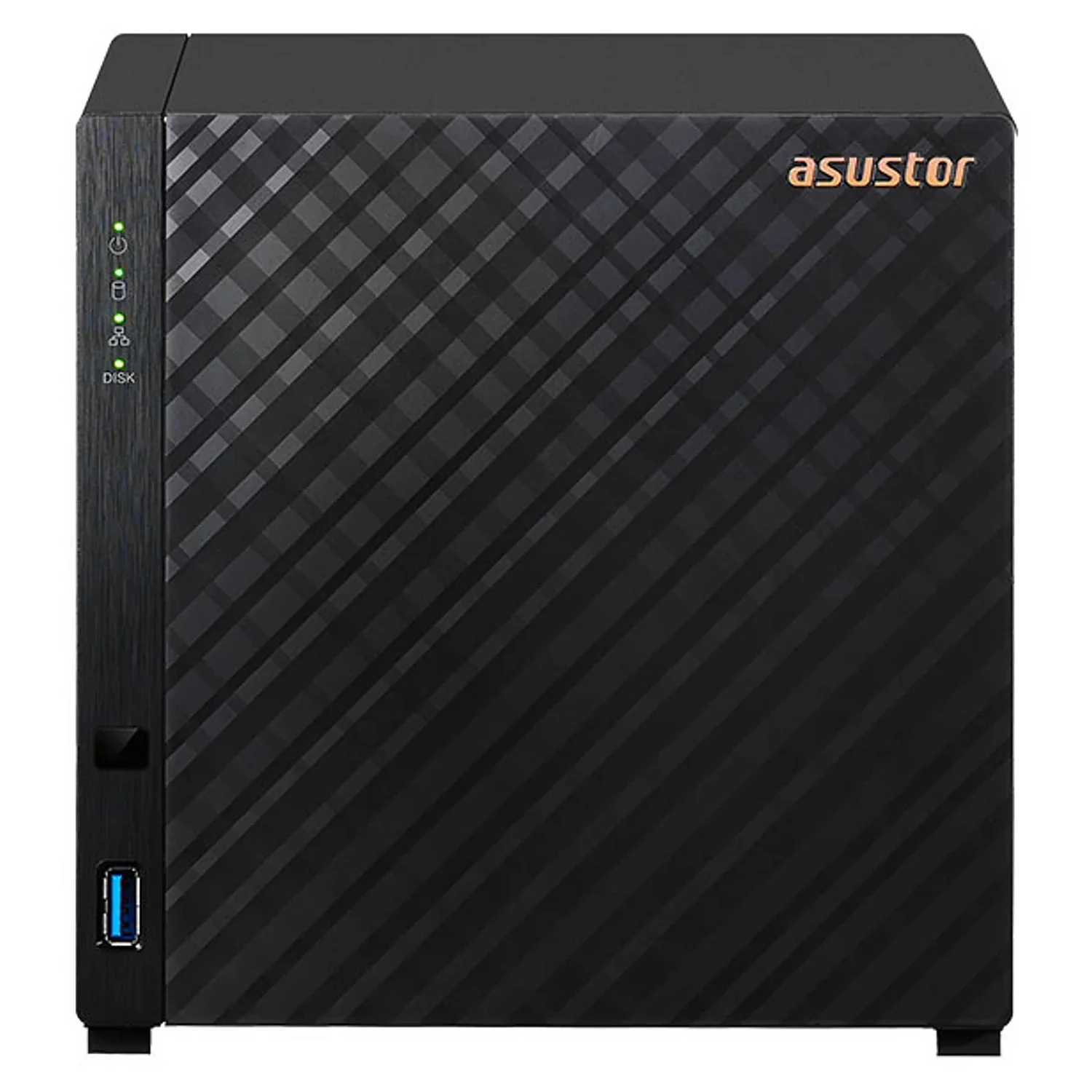 Servidor NAS Asustor AS1104T Drivestor 4 Realtek RTD1296 4 Baias - Preto