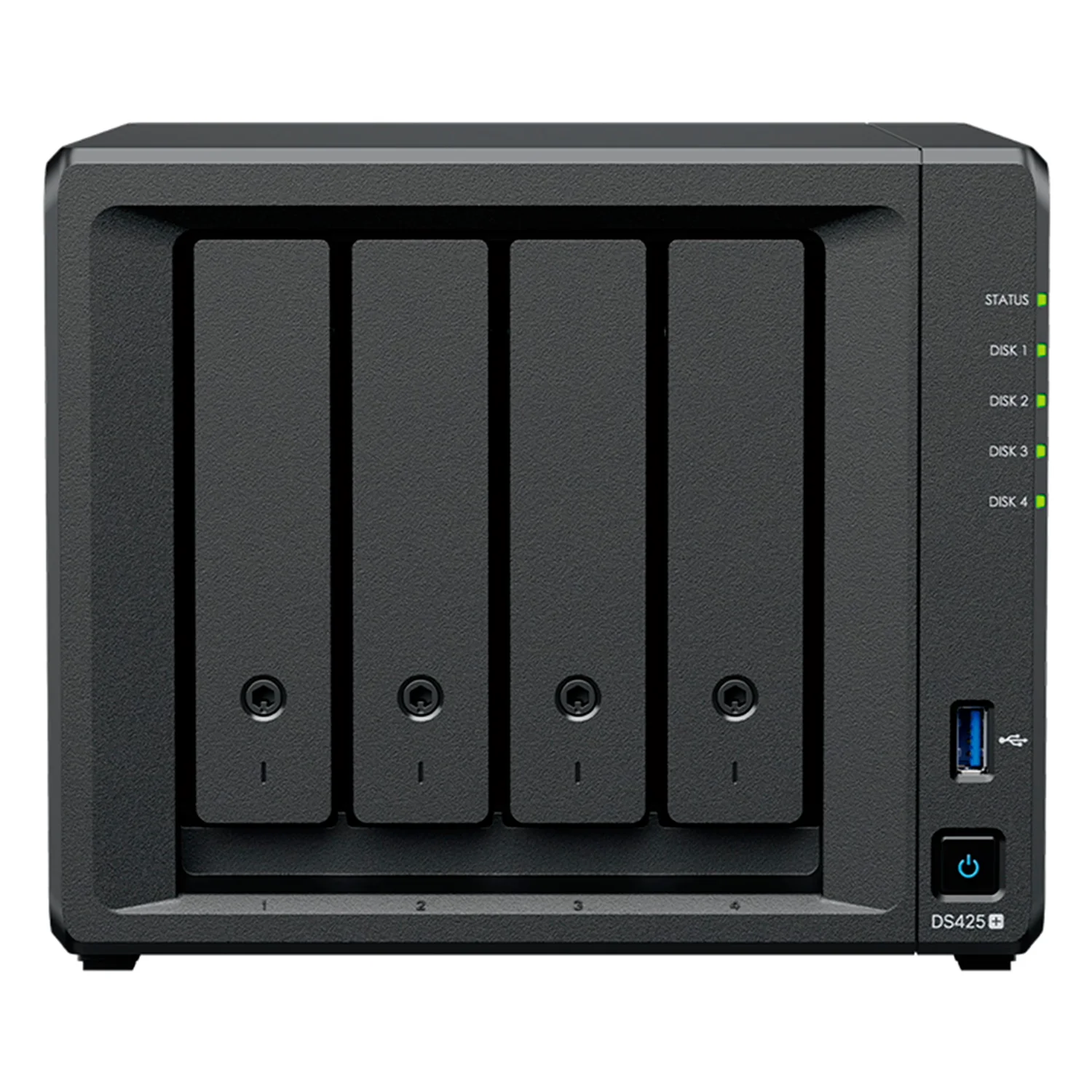 Servidor NAS Synology DiskStation DS425+ Intel Celeron J4125 4 Baia - Preto