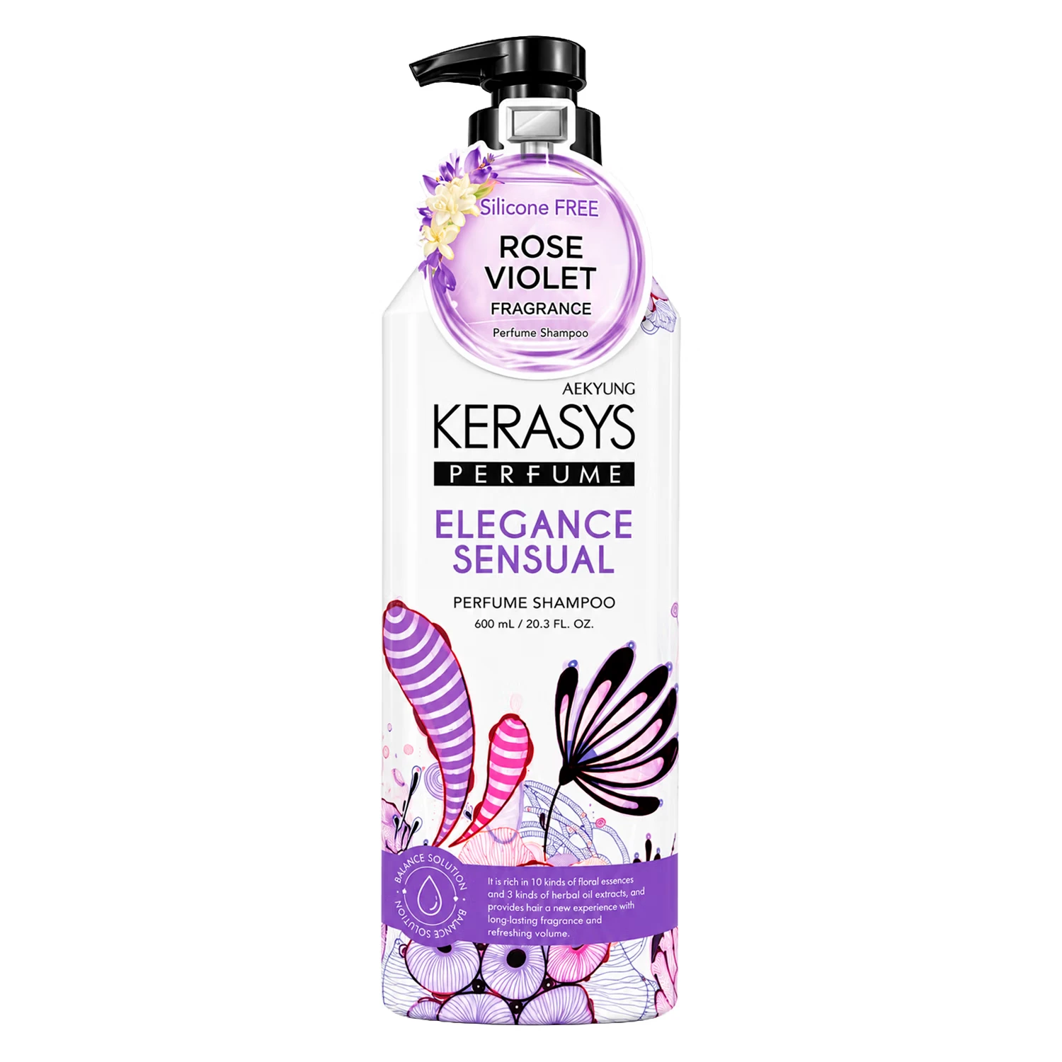 Shampoo Kerasys Elegance & Sensual Perfumed 600ml