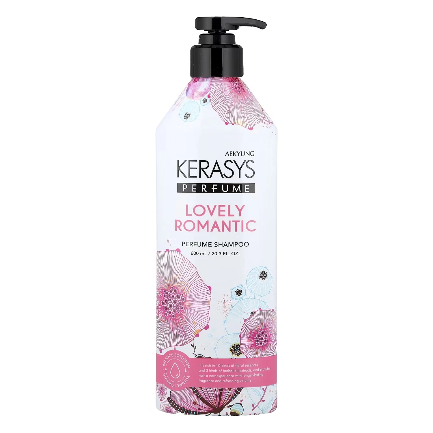 Shampoo Kerasys Lovely & Romantic Perfume 600ml