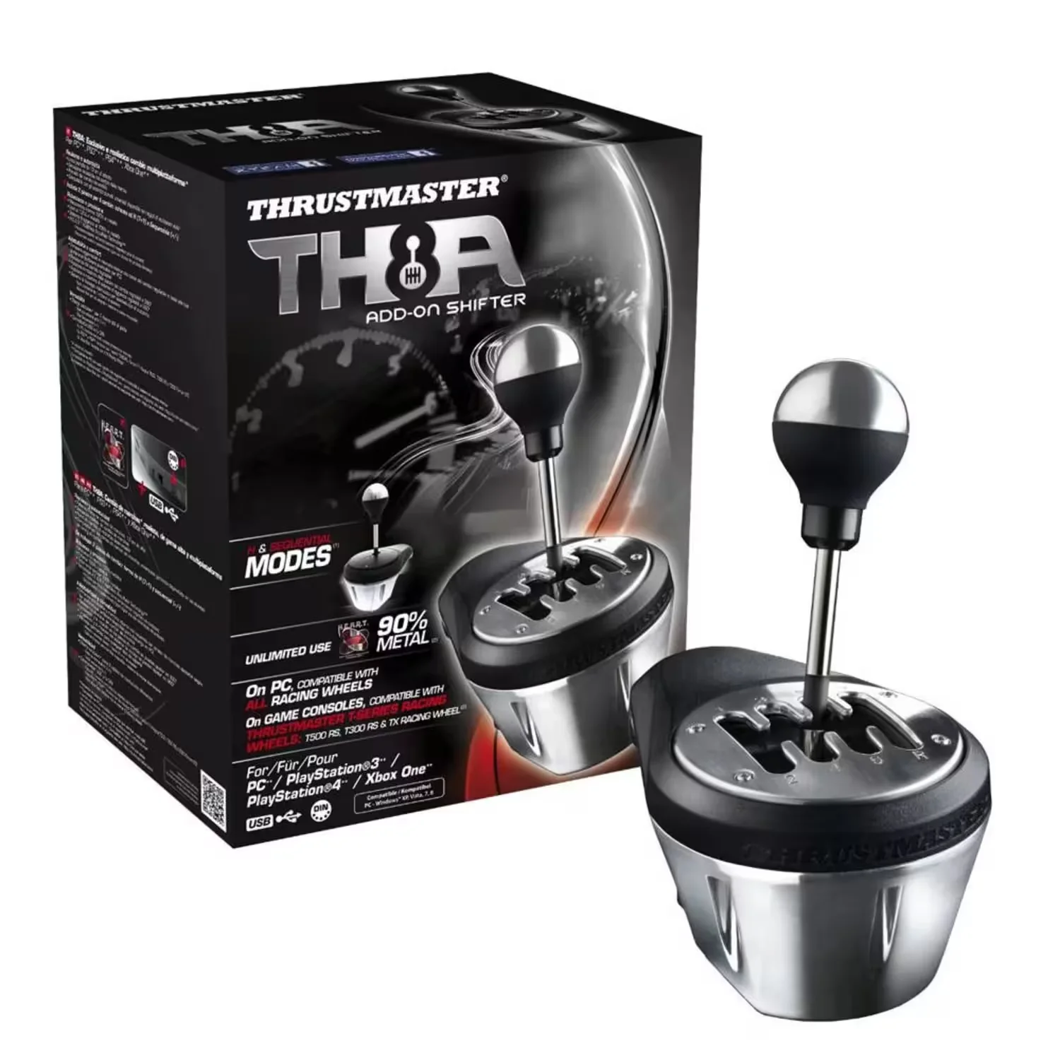 Shifter Thrustmaster TH8A ADD-ON para PC / PS3 / Xbox / PS4 - (Câmbio)