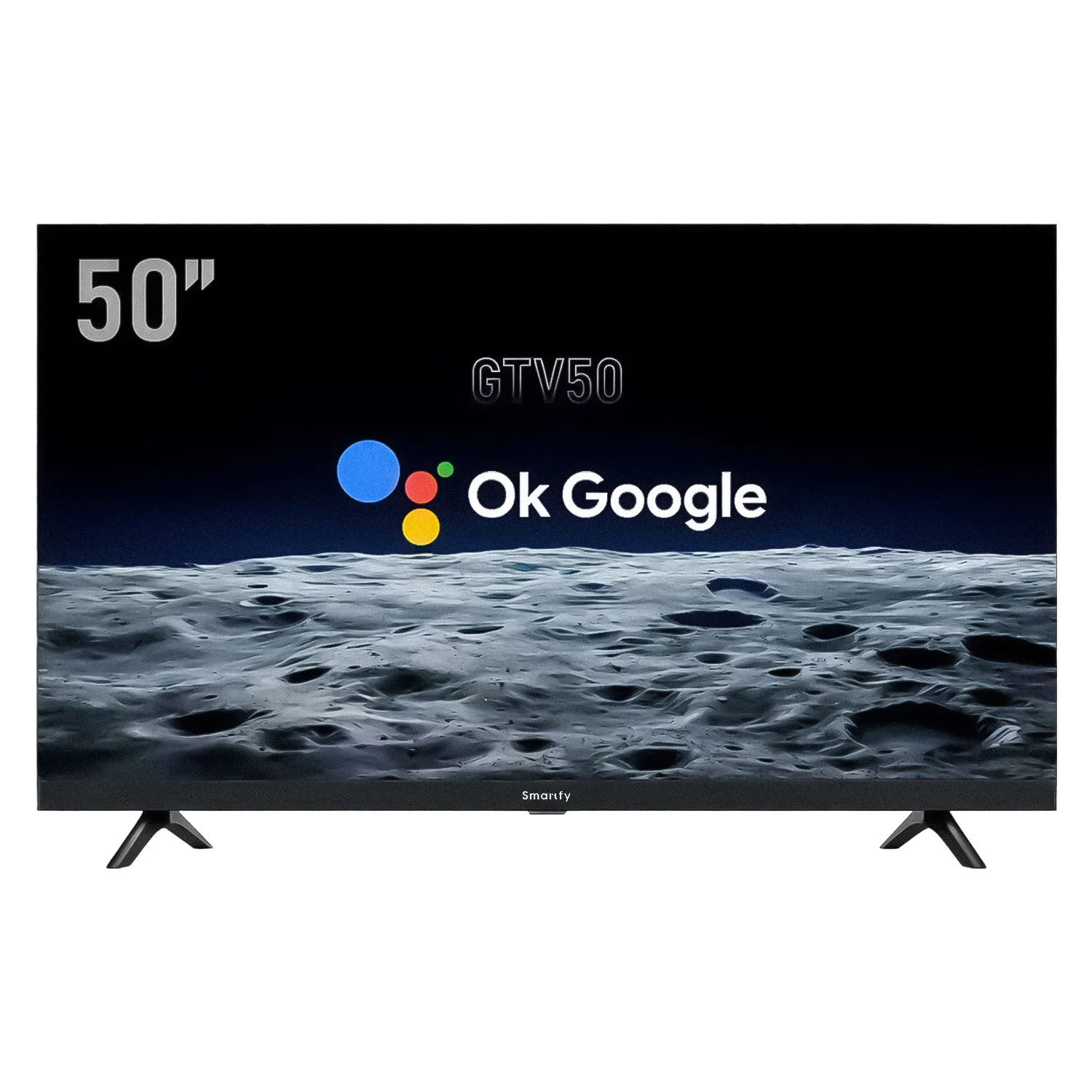 Smart TV Smartfy GTV5020 4K Ultra HD Google TV WiFi - Preto