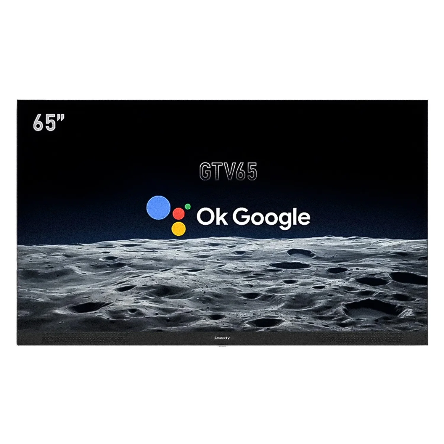 Smart TV Smartfy GTV65 65" 4K Ultra HD Google TV + Soundbar - Preto