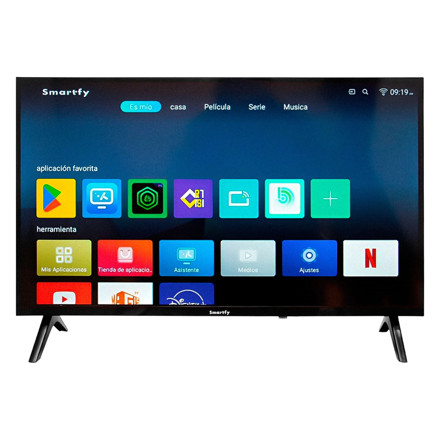 Smart TV Smartfy STV32 32" HD Android WiFi - Preto