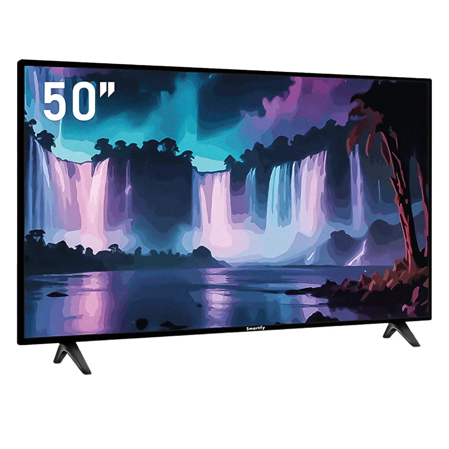 Smart TV Smartfy STV50B 50" Ultra HD Android WiFi - Preto