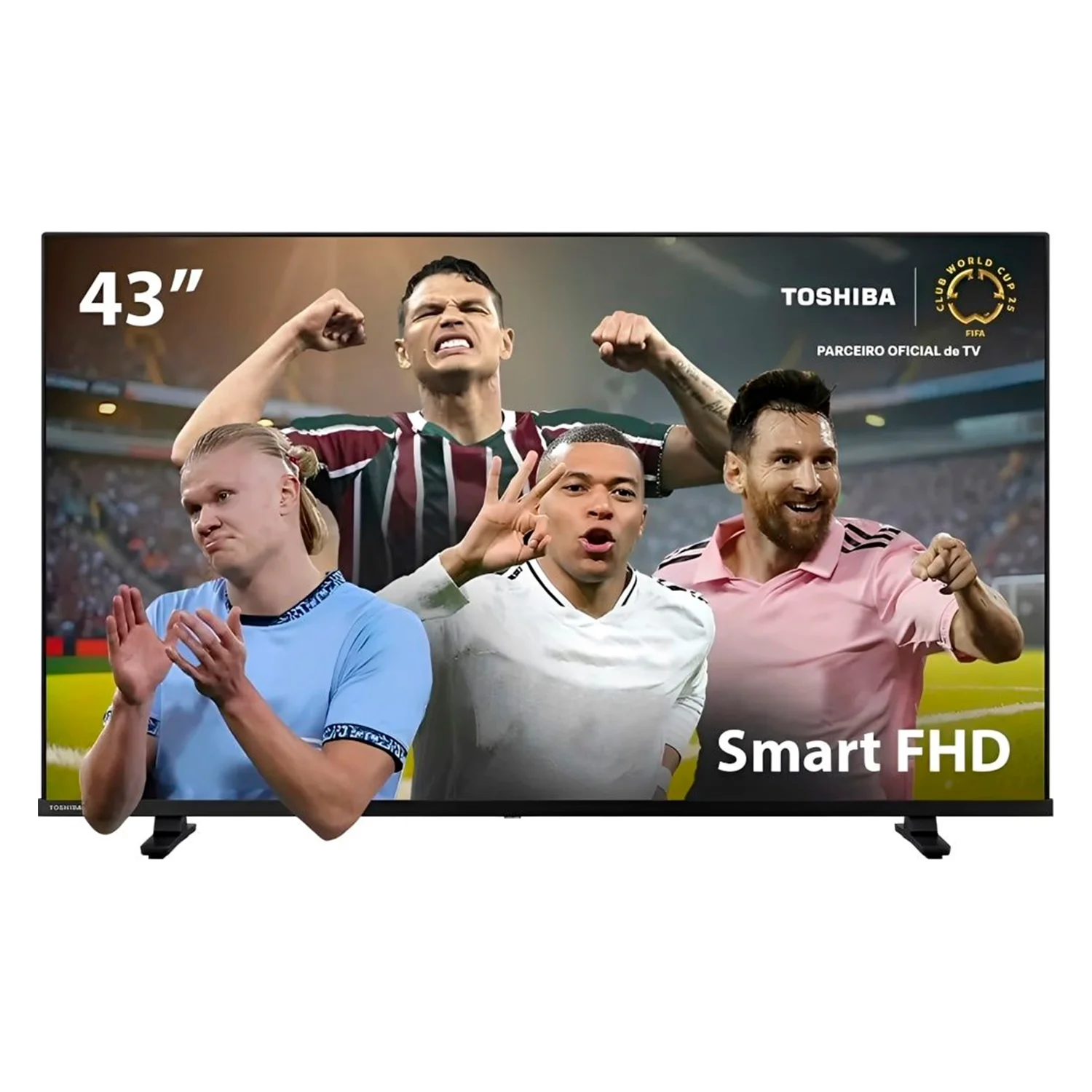 Smart TV Toshiba 343V35MS 43" Full HD VIDAA WiFi - Preto