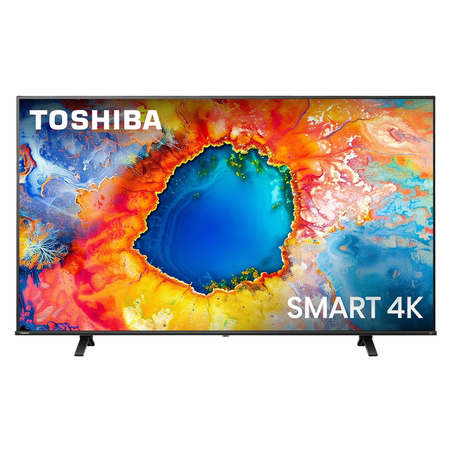 Smart TV Toshiba 55C450NS 55" 4K Ultra HD Google TV - Preto
