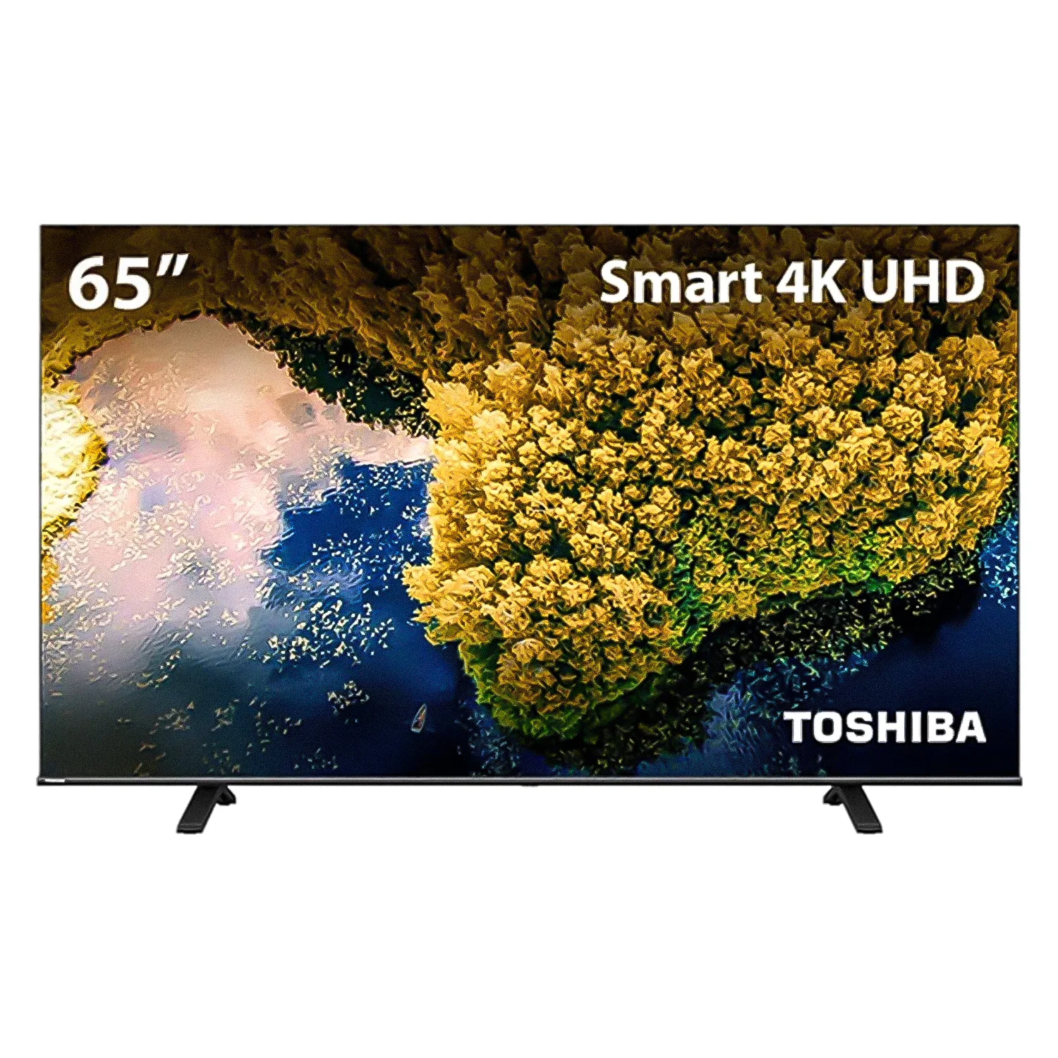 Smart TV Toshiba 65C350LS 65" 4K Ultra HD VIDAA WiFi - Preto