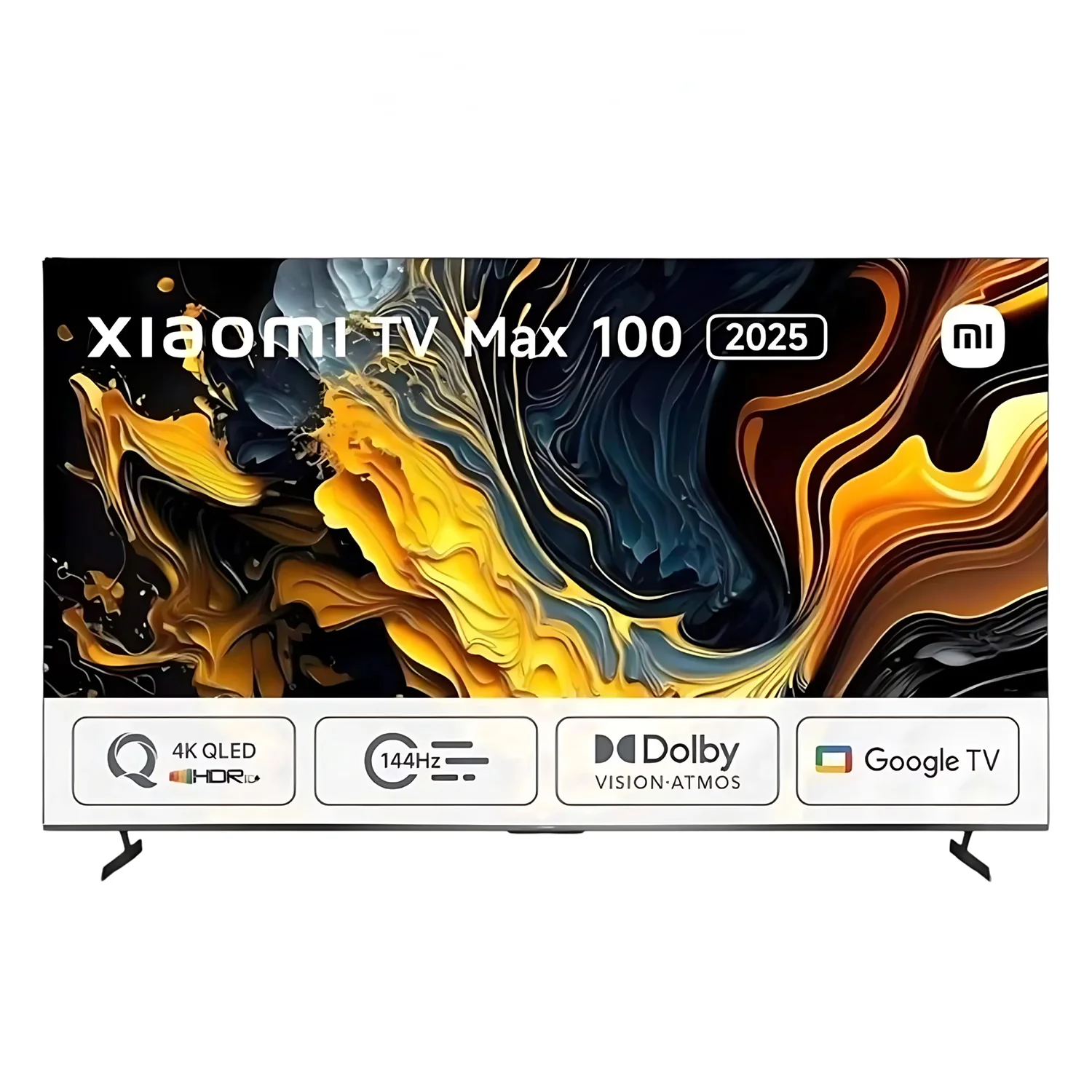 Smart TV Xiaomi TV Max 100 2025 L100MA-MAXEA 100" 4K Ultra HD Google TV - Preto