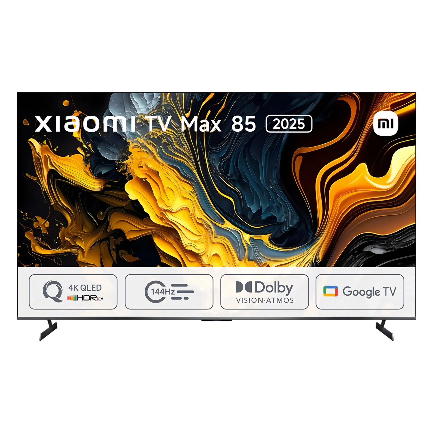 Smart TV Xiaomi TV Max 85 2025 L85MA-MAXEA 85" 4K Ultra HD Google TV - Preto