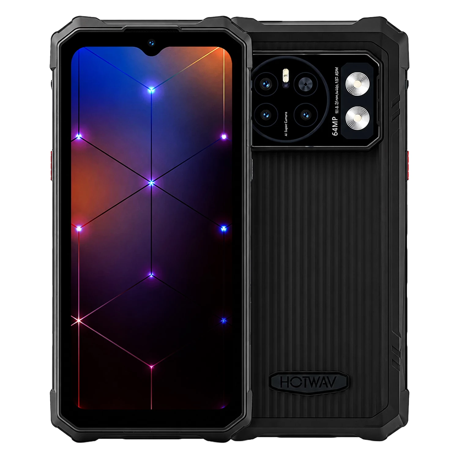 Smartphone Hotwav Cyber 13 128GB 8GB RAM Dual SIM Tela 6.6" - Preto