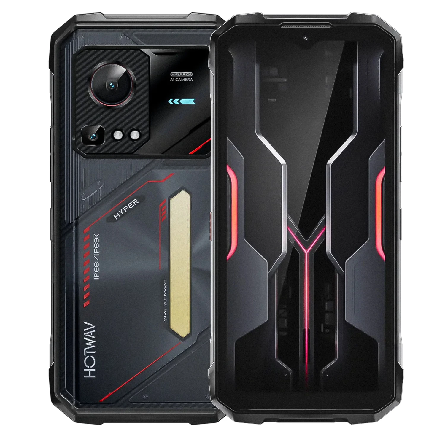 Smartphone Hotwav Hyper 7S 256GB 4GB RAM Dual SIM Tela 6.6" - Preto