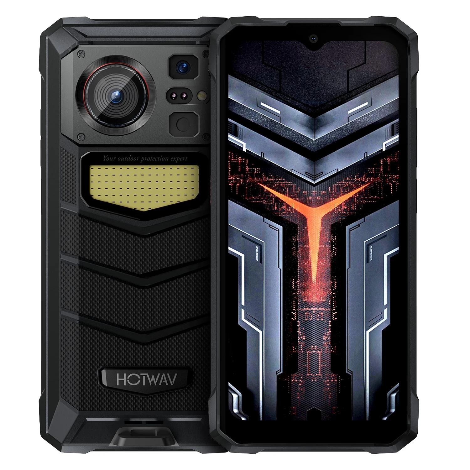 Smartphone Hotwav W11 256GB 6GB RAM Dual SIM Tela 6.6" - Preto