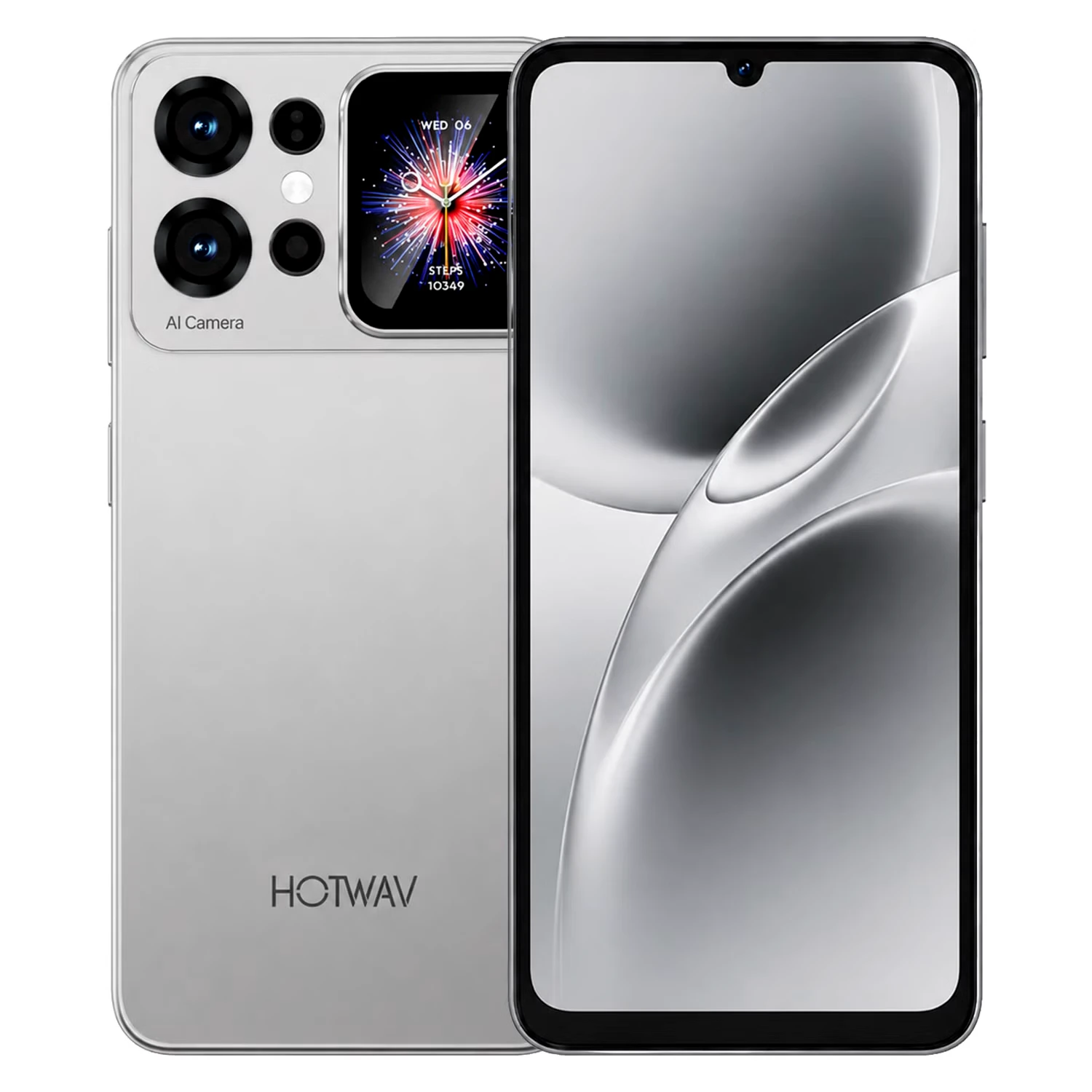 Smartphone Hotwav X100 SE 64GB 4GB RAM Dual SIM Tela 6.75" - Branco