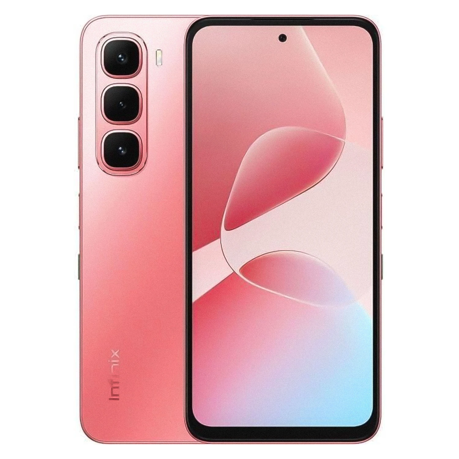 Smartphone Infinix Hot 60i X6728 256GB 8GB RAM Dual SIM Tela 6.75" - Vermelho