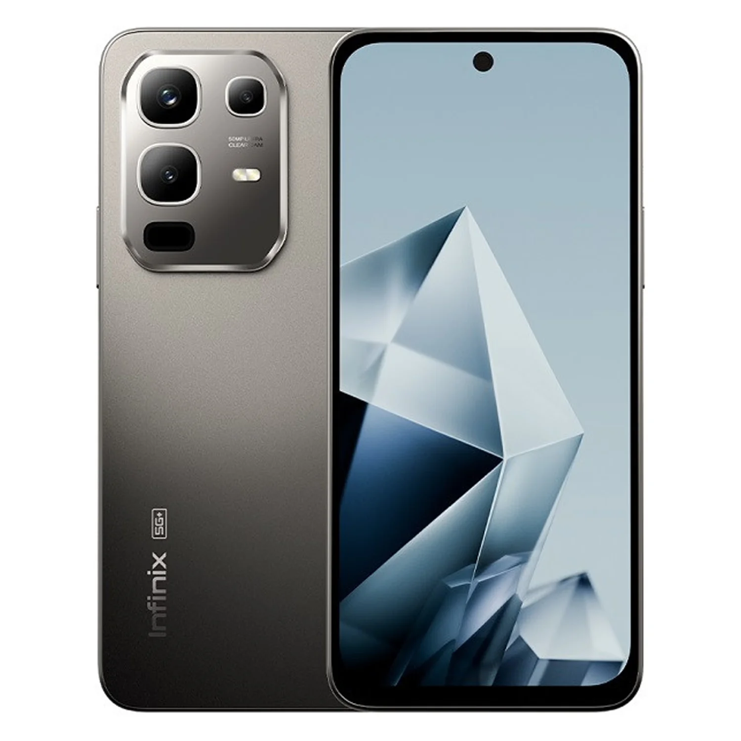 Smartphone Infinix Note 50X 5G X6857 256GB 8GB RAM Dual SIM Tela 6.67" - Cinza