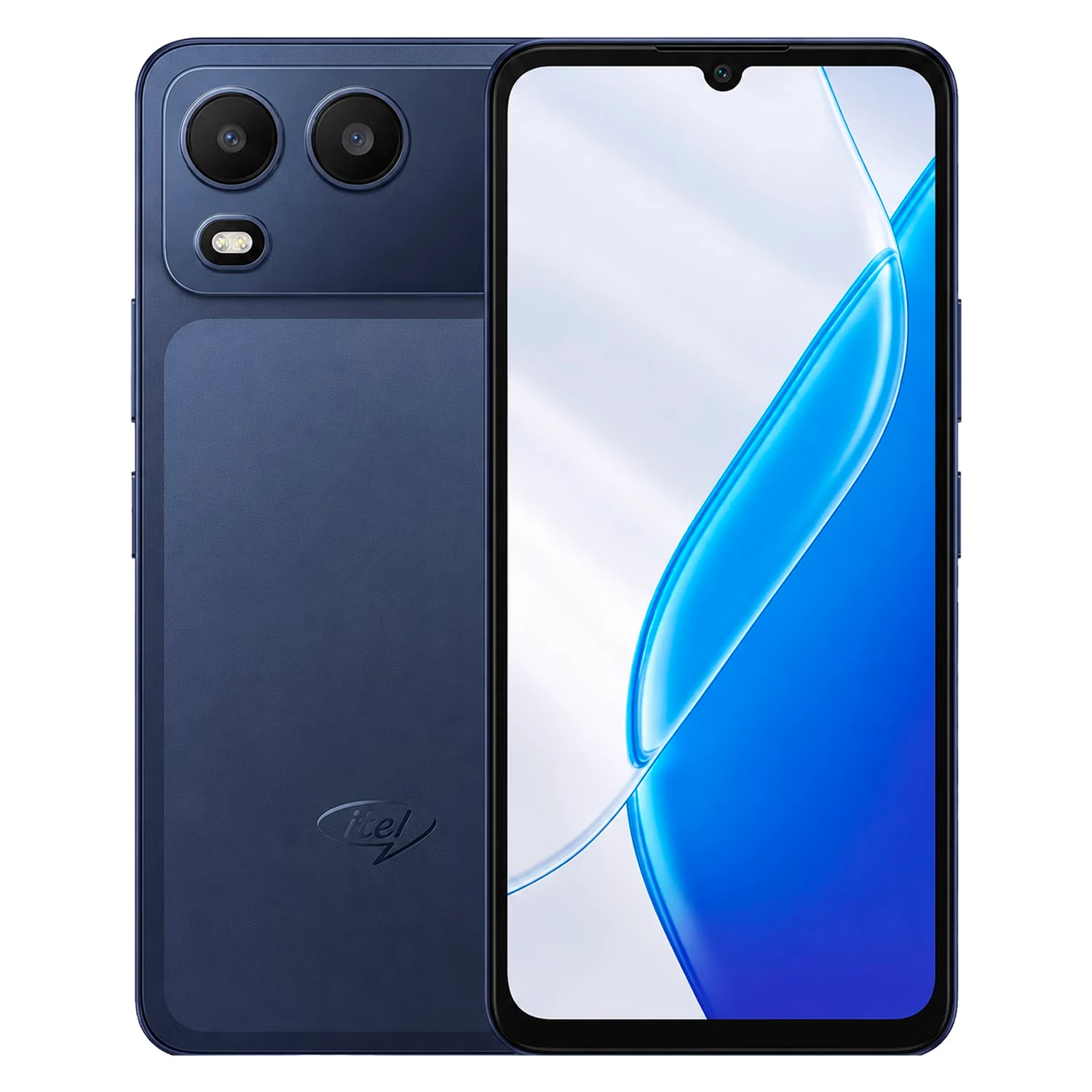 Smartphone itel A200 A675L 64GB 3GB RAM Dual SIM Tela 6.75" - Azul (Anatel)