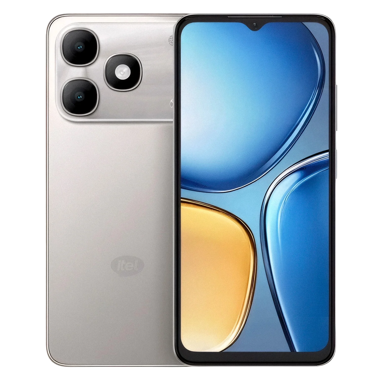Smartphone Itel A90 A6610L 256GB 4GB RAM Dual SIM Tela 6.6" - Cinza (Anatel)