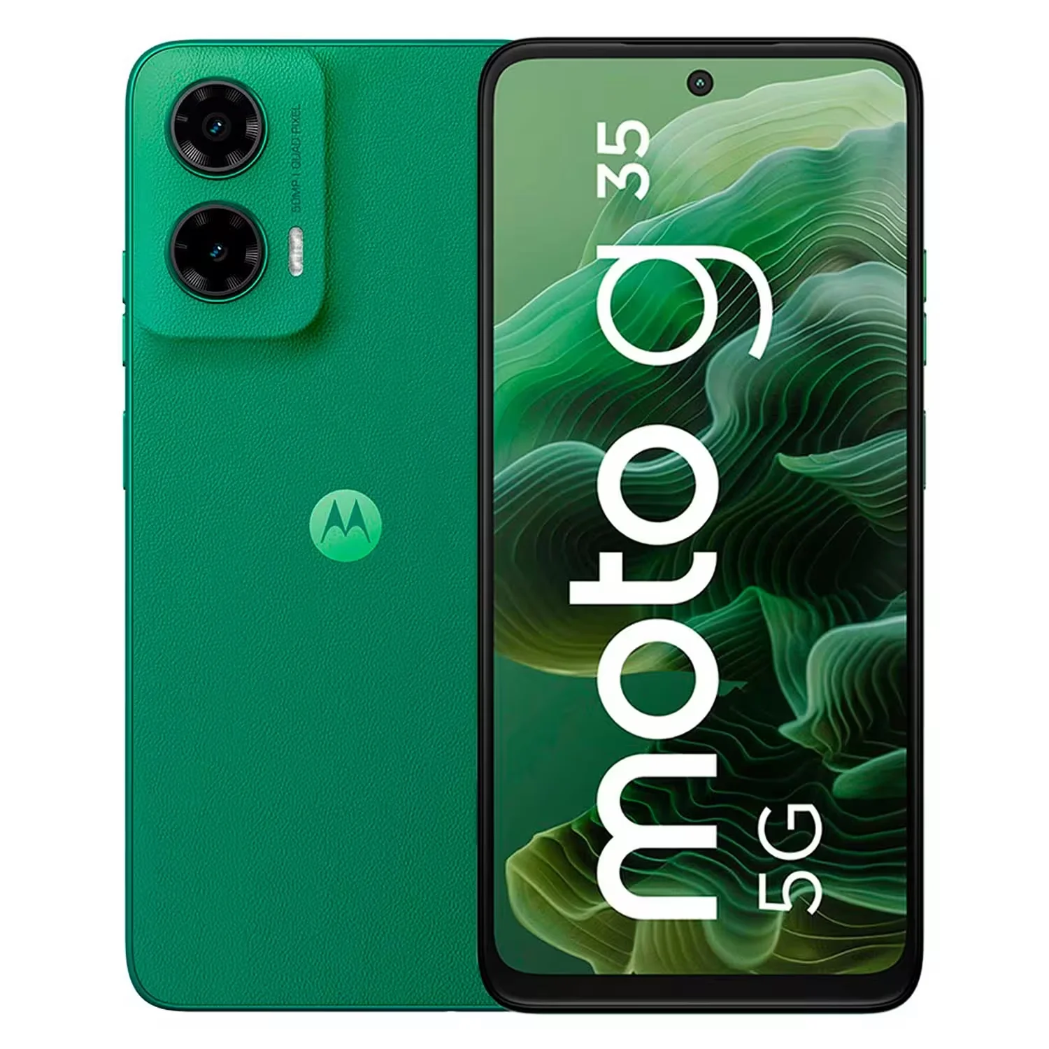 Smartphone Motorola G35 XT-2433-4 5G 256GB 8GB RAM Dual SIM Tela 6.52" - Verde