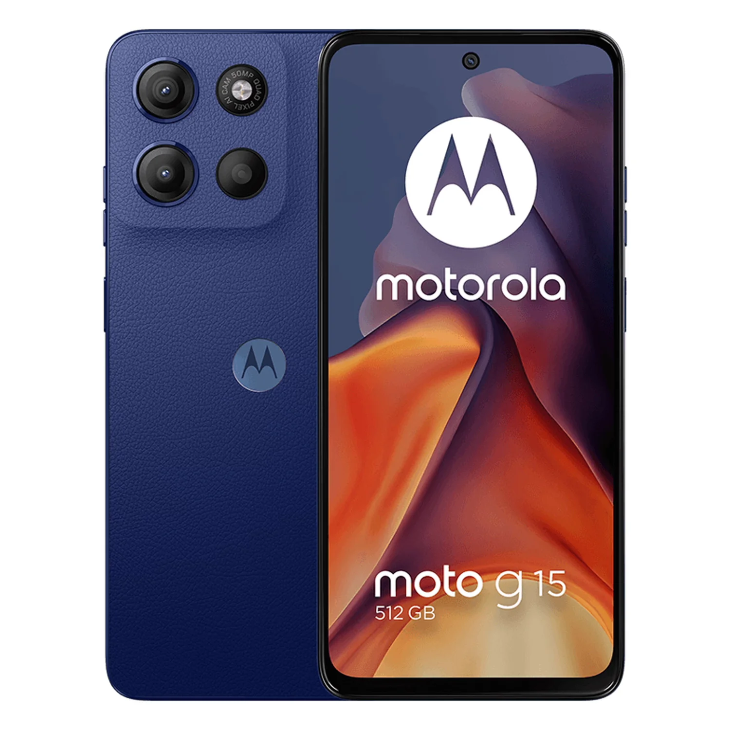 Smartphone Motorola Moto G15 XT-2521-2 512GB 4GB RAM Dual SIM Tela 6.72" - Azul