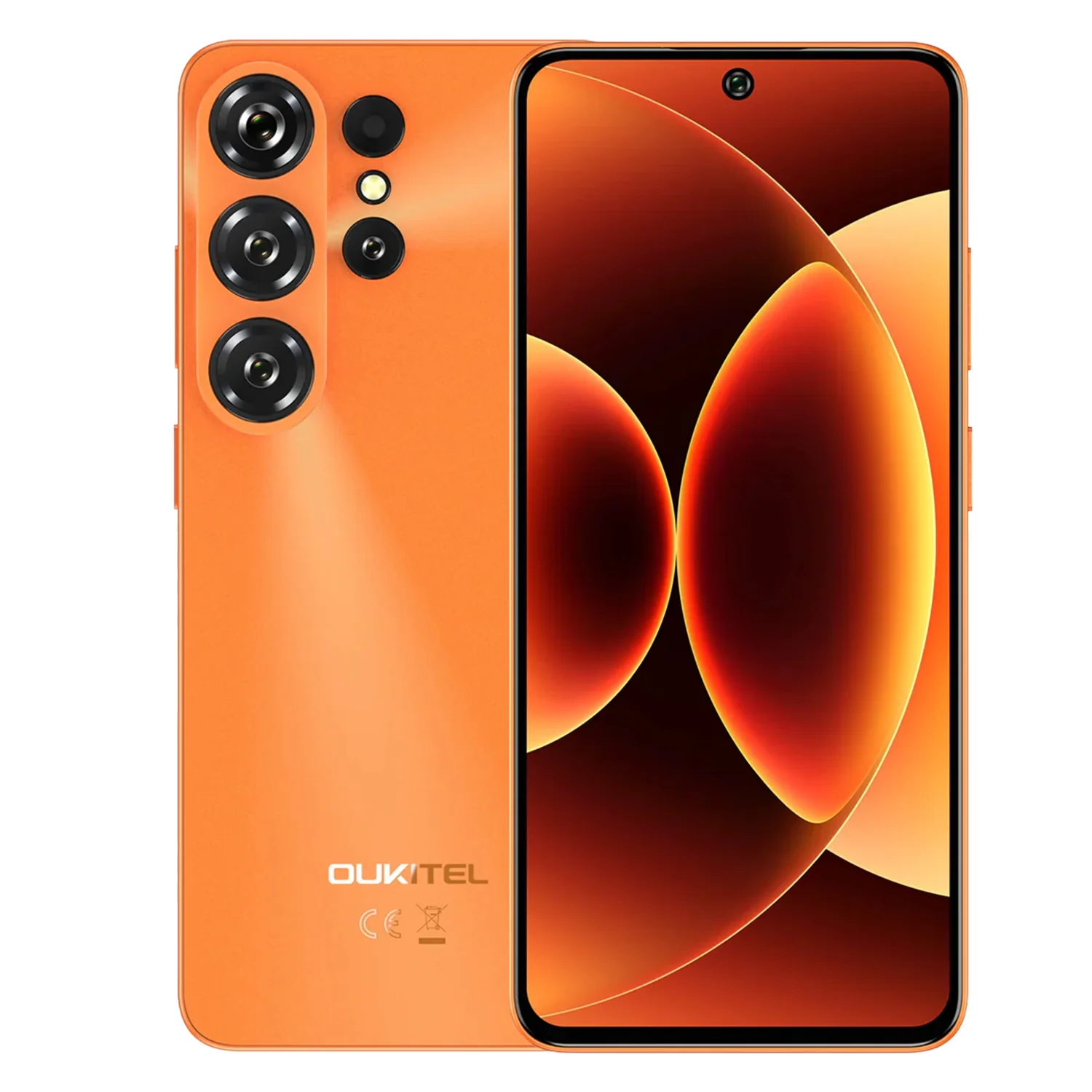 Smartphone Oukitel C26 128GB 4GB RAM Dual SIM Tela 6.63" - Laranja