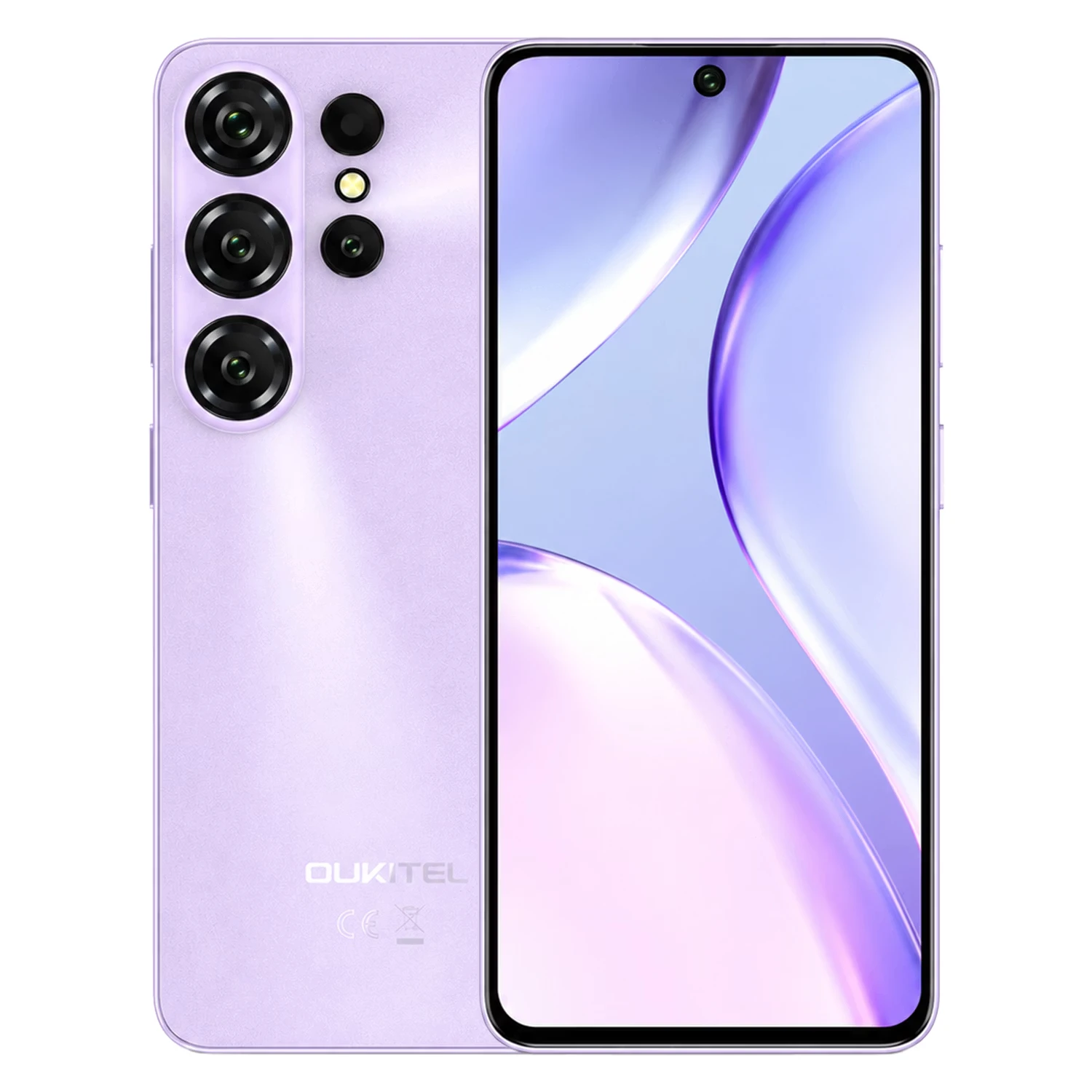 Smartphone Oukitel C26 128GB 6GB RAM Dual SIM Tela 6.63" - Roxo