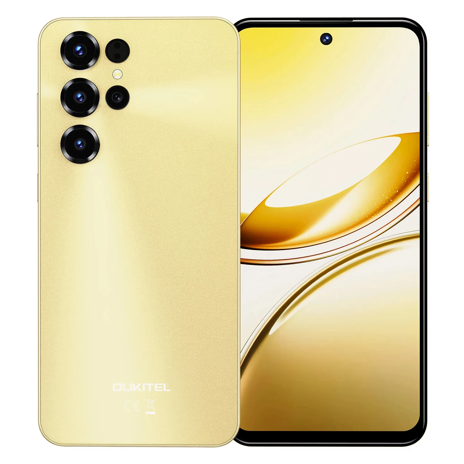 Smartphone Oukitel C68 256GB 8GB RAM Dual SIM Tela 6.72" - Dourado