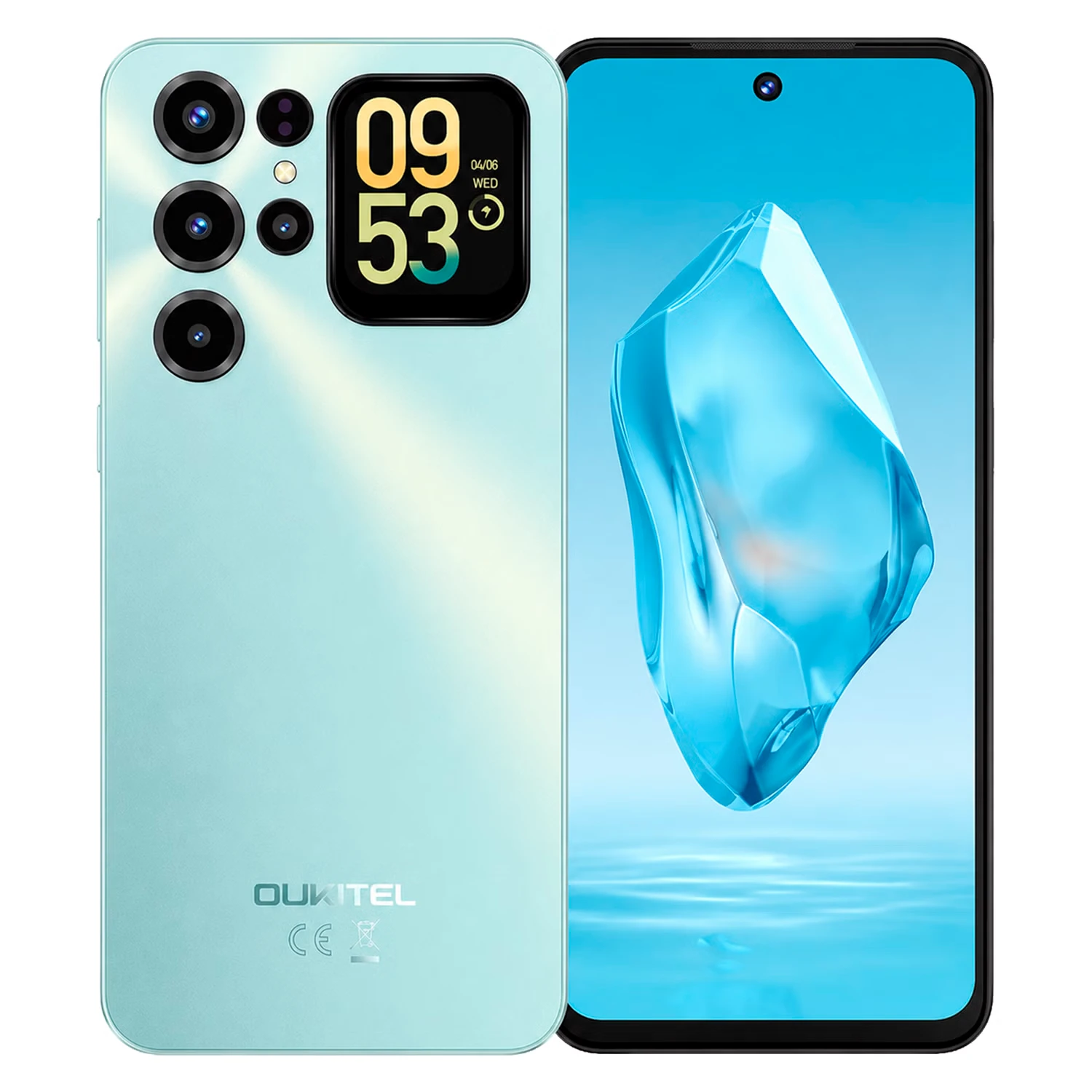 Smartphone Oukitel C68 Plus 128GB 4GB RAM Dual SIM NFC Tela 6.72" - Azul