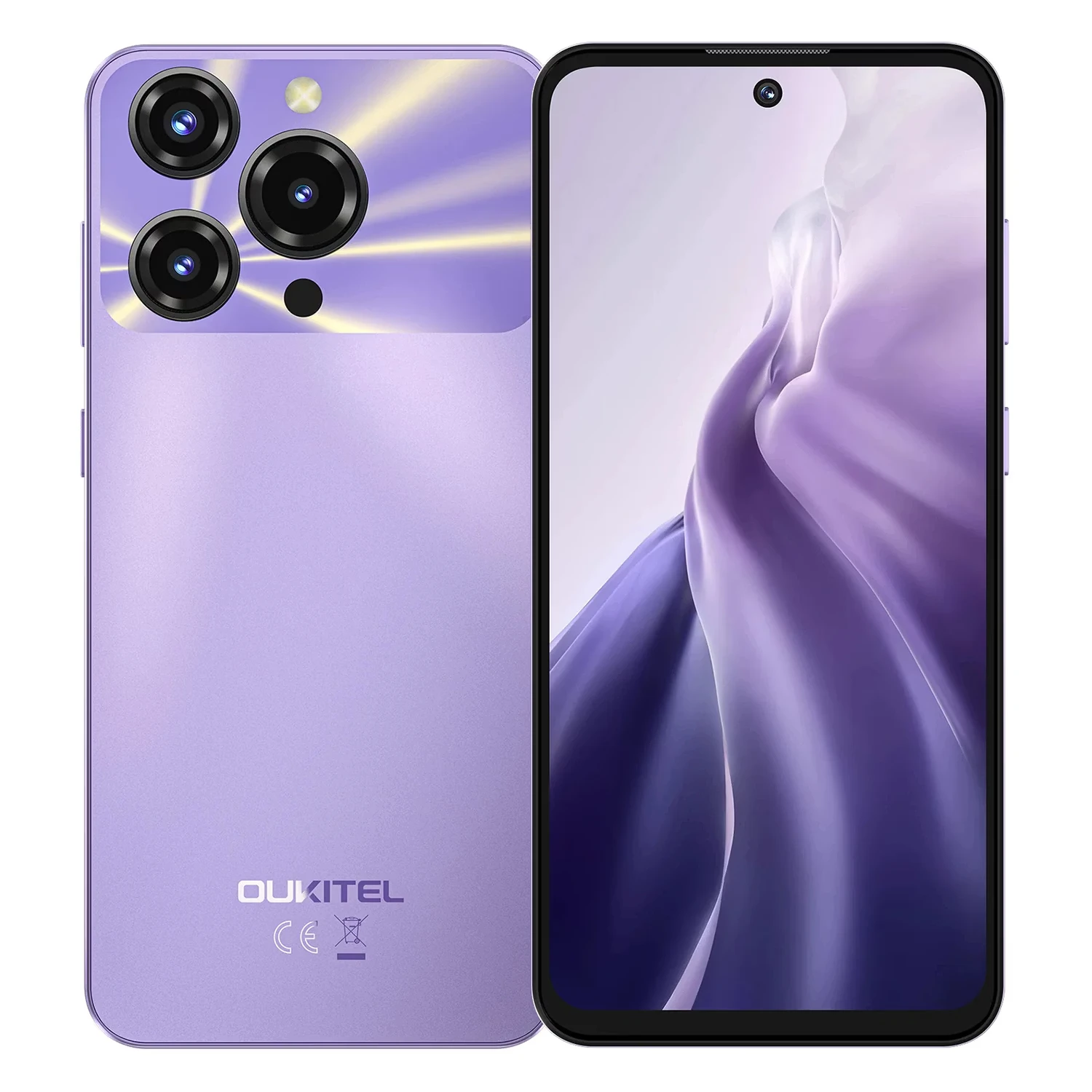 Smartphone Oukitel C69 512GB 8GB RAM Dual SIM Tela 6.72" - Roxo