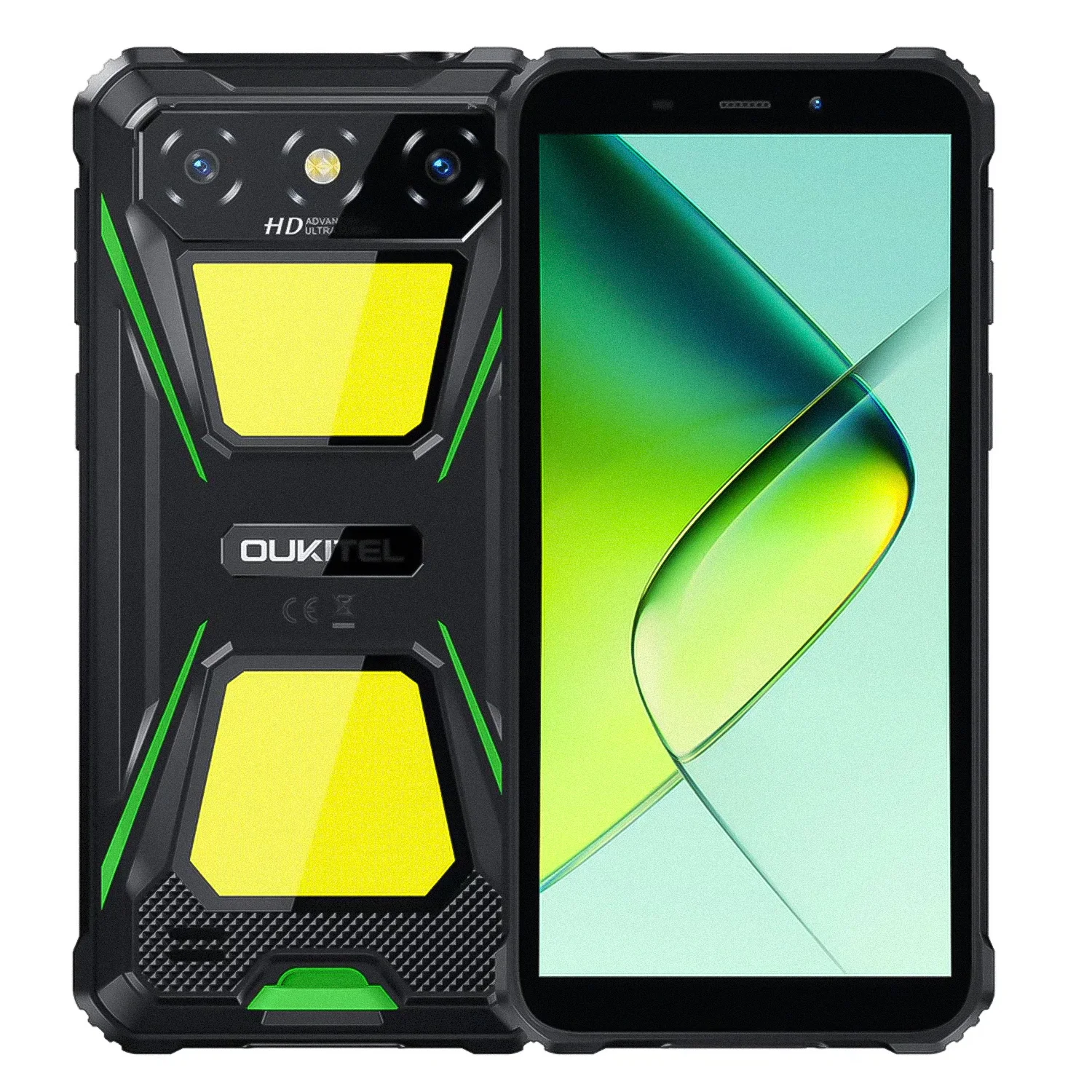 Smartphone Oukitel G5 128GB 4GB RAM Dual SIM Tela 6.0" - Verde