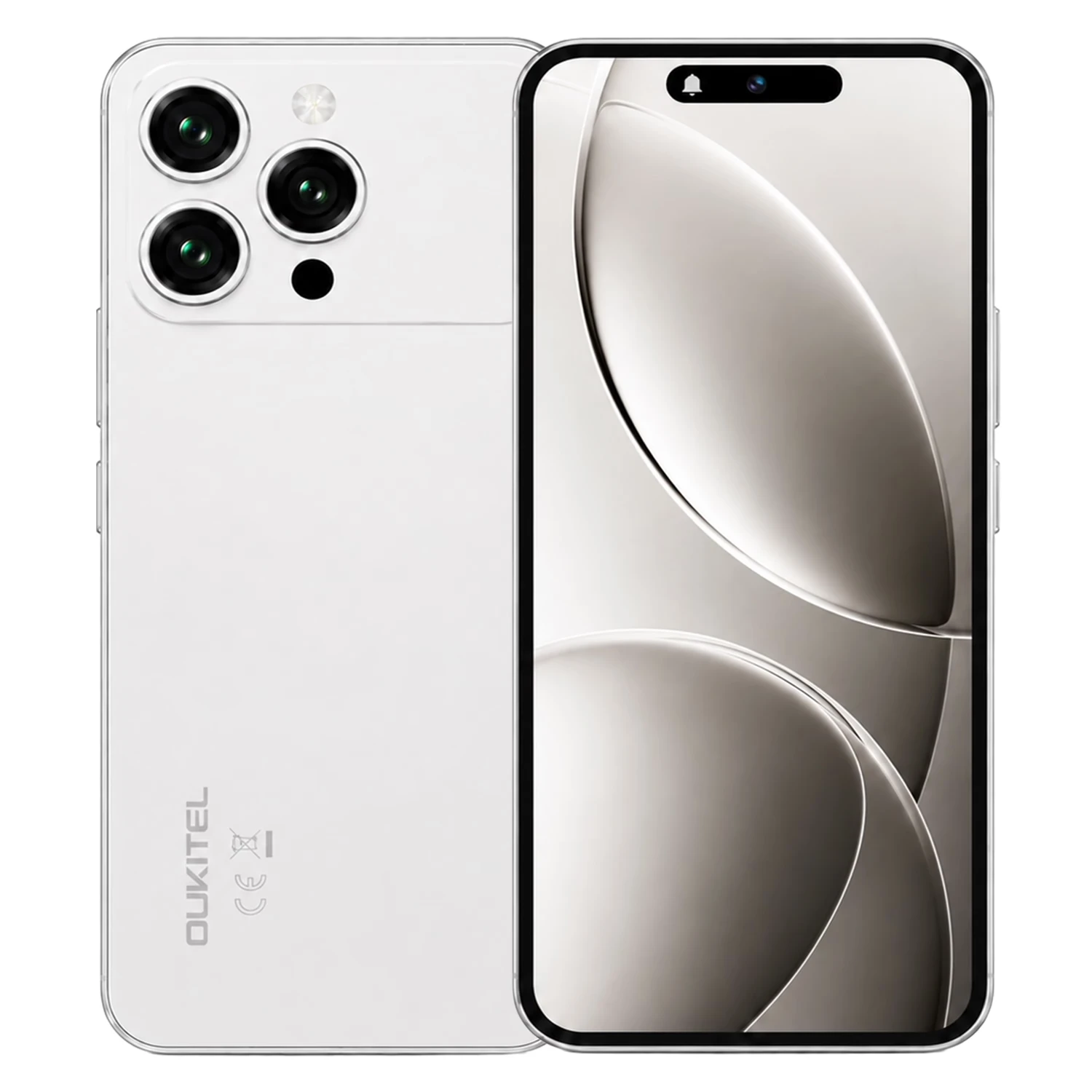 Smartphone Oukitel P1 Pro 512GB 8GB RAM Dual SIM Tela 6.7" - Prata