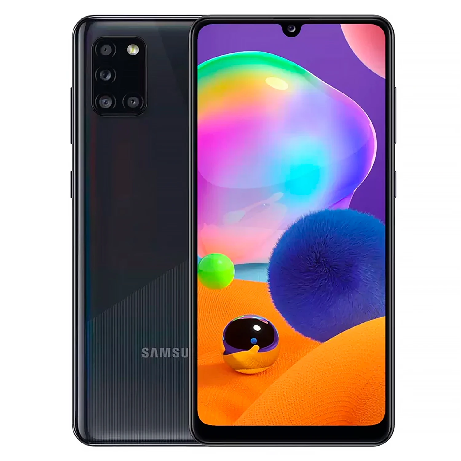 Smartphone Samsung Galaxy A31 A315F 128GB 4GB RAM Dual SIM Tela 6.4" - Preto (Caixa Danificada)