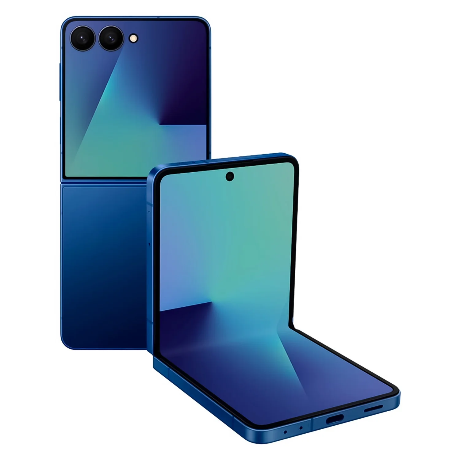 Smartphone Samsung Galaxy Z Flip7 5G SM-F766B 512GB 12GB RAM Dual SIM Tela 6.9" - Azul
