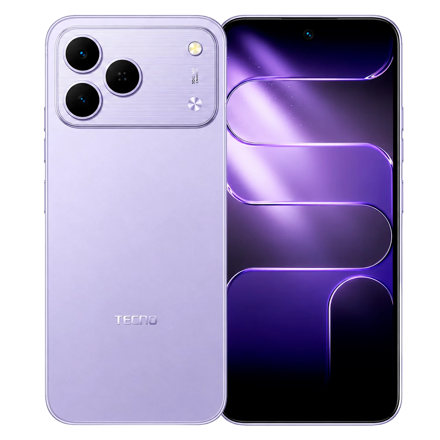 Smartphone Tecno Spark 50 KN4N 256GB 4GB RAM Dual SIM Tela 6.78" - Roxo