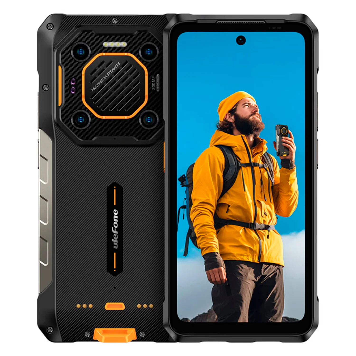 Smartphone Ulefone Armor 26 Ultra Walkie-Talkie 5G 512GB 12GB RAM Dual SIM Tela 6.78" - Preto