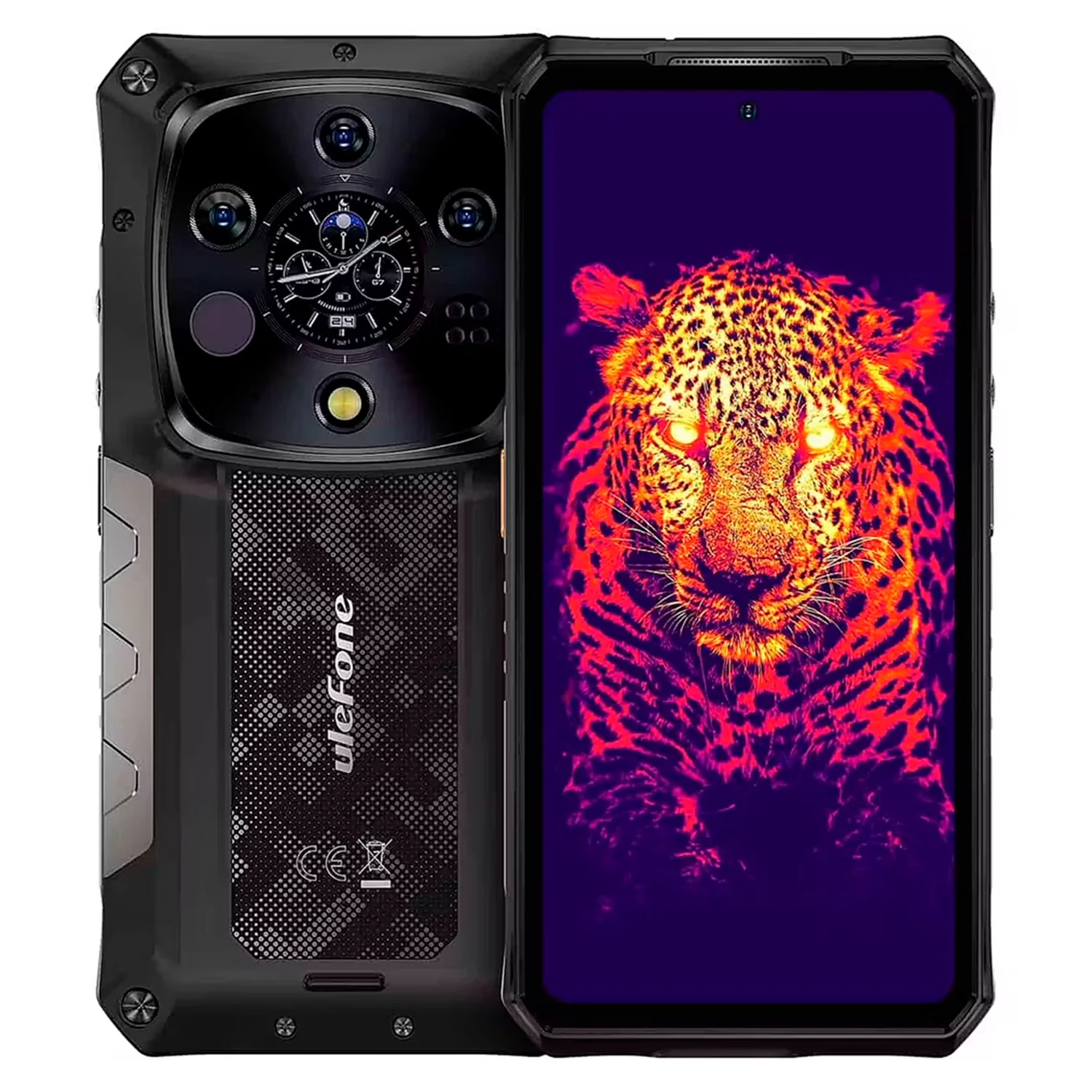 Smartphone Ulefone Armor 28 Ultra Thermal Version 5G 1TB 16GB RAM Dual SIM Tela 6.67" - Preto