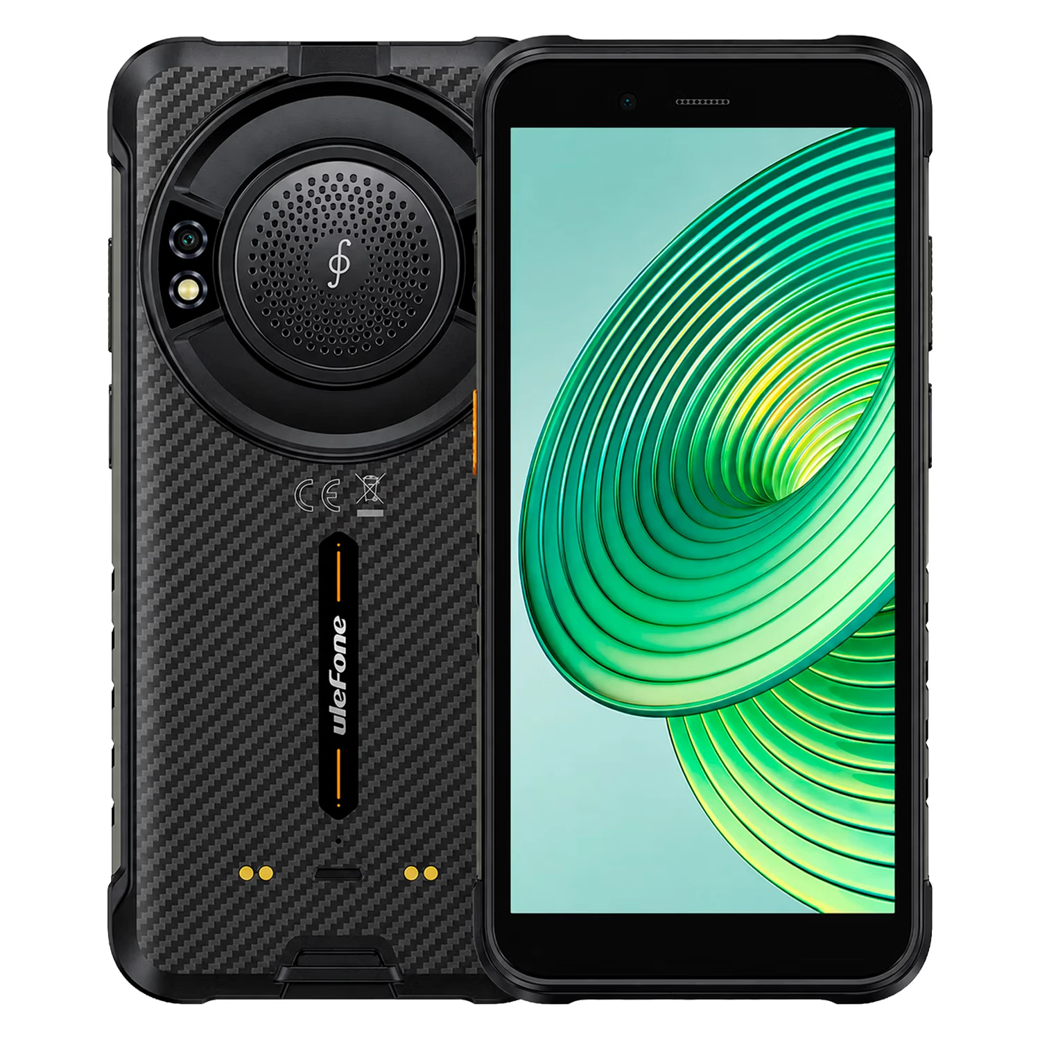Smartphone Ulefone RugKing 256GB 8GB RAM Dual SIM NFC Tela 5.99" - Preto