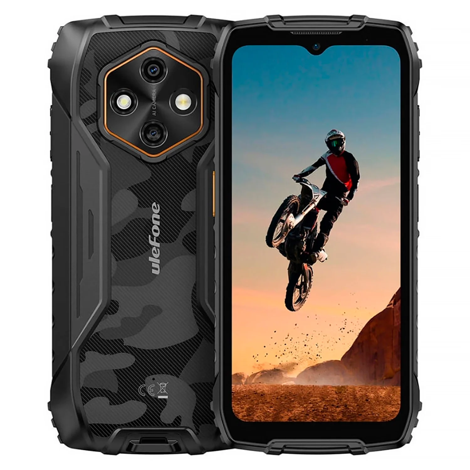Smartphone Ulefone RugKing 4 Pro 256GB 8GB RAM Dual SIM Tela 6.56" - Preto