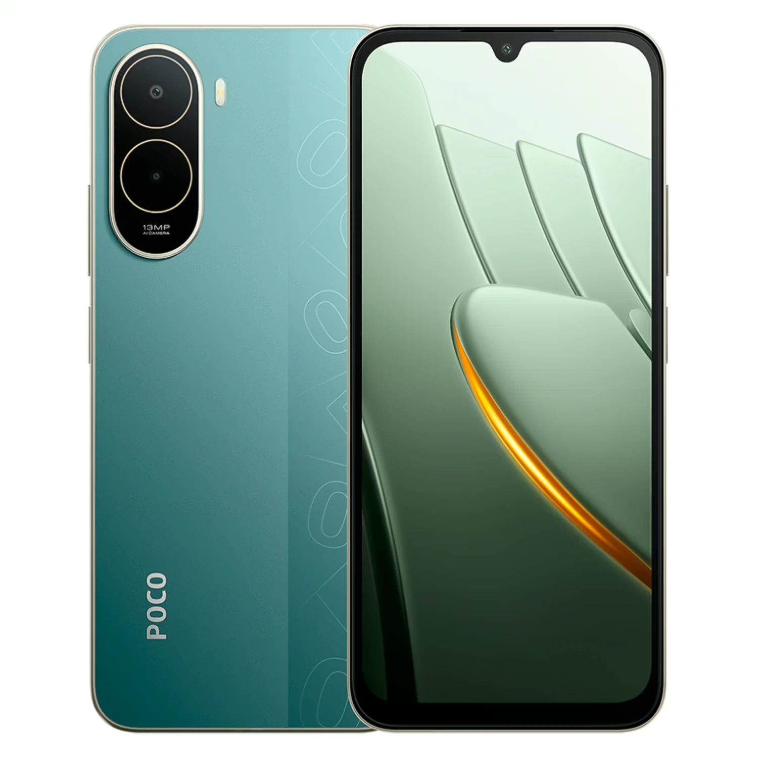 Smartphone Xiaomi Poco C81 Pro Global 64GB 4GB RAM Dual SIM Tela 6.9" - Verde