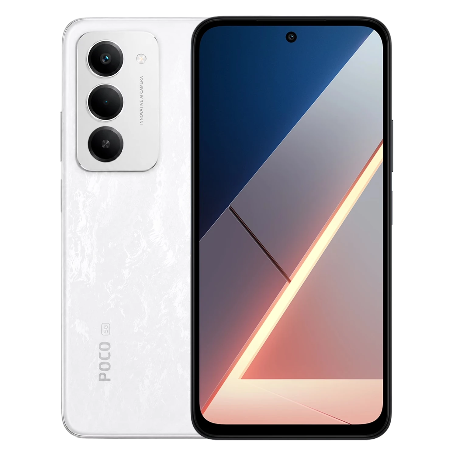 Smartphone Xiaomi Poco M8s 5G Global 256GB 8GB RAM Dual SIM Tela 6.9" - Branco
