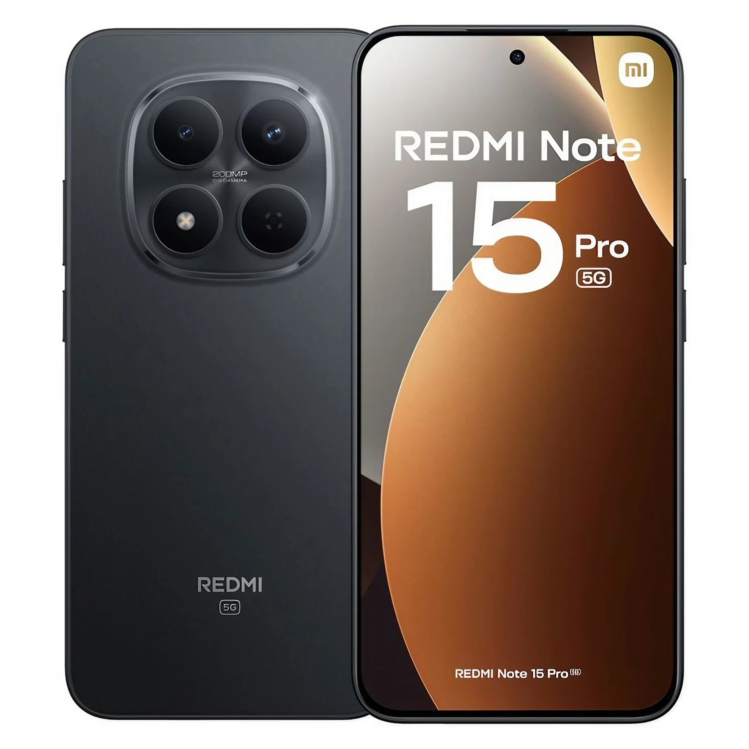 Smartphone Xiaomi Redmi Note 15 Pro 5G 256GB 8GB RAM Dual SIM Tela 6.83" Chinês - Preto