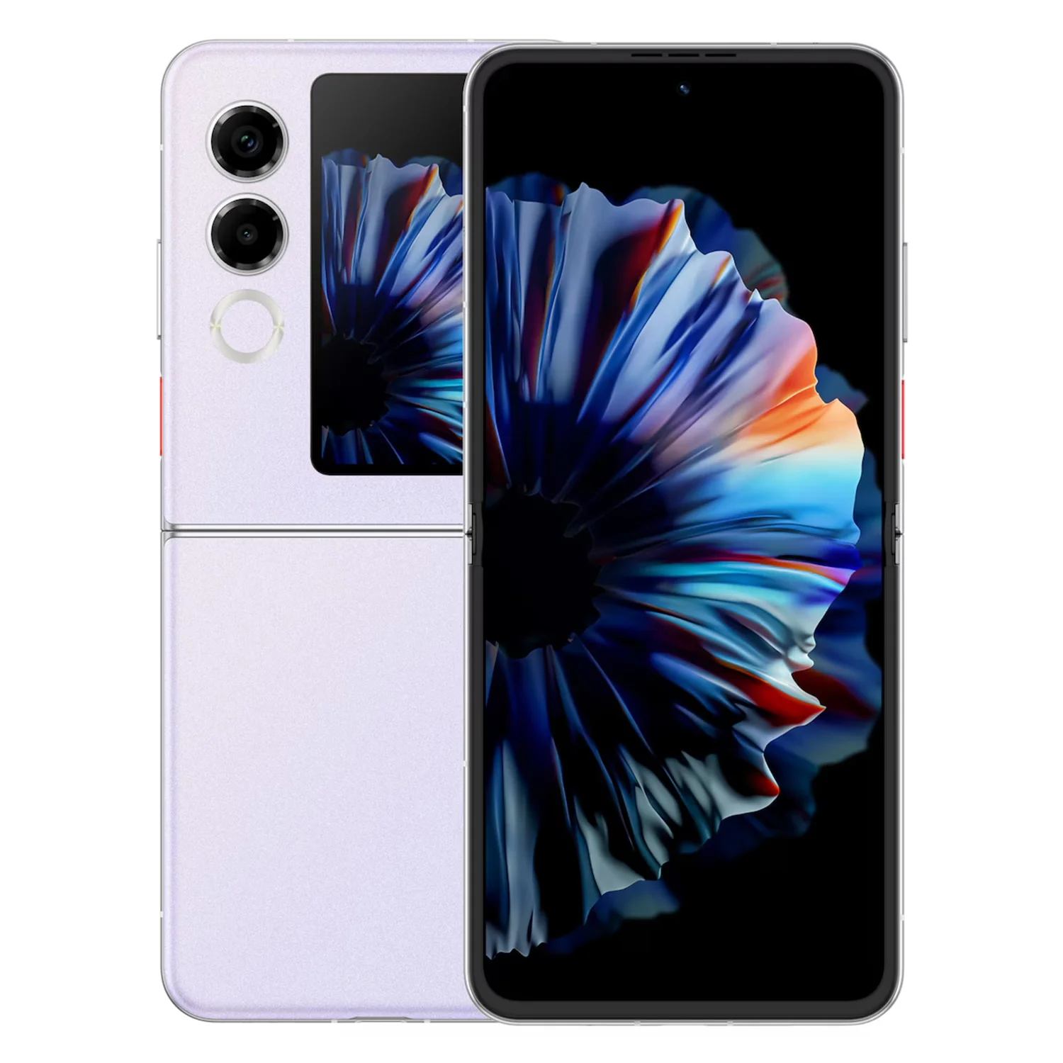 Smartphone ZTE Nubia Flip 2 5G 256GB 8GB RAM Dual SIM Tela 6.9" - Roxo