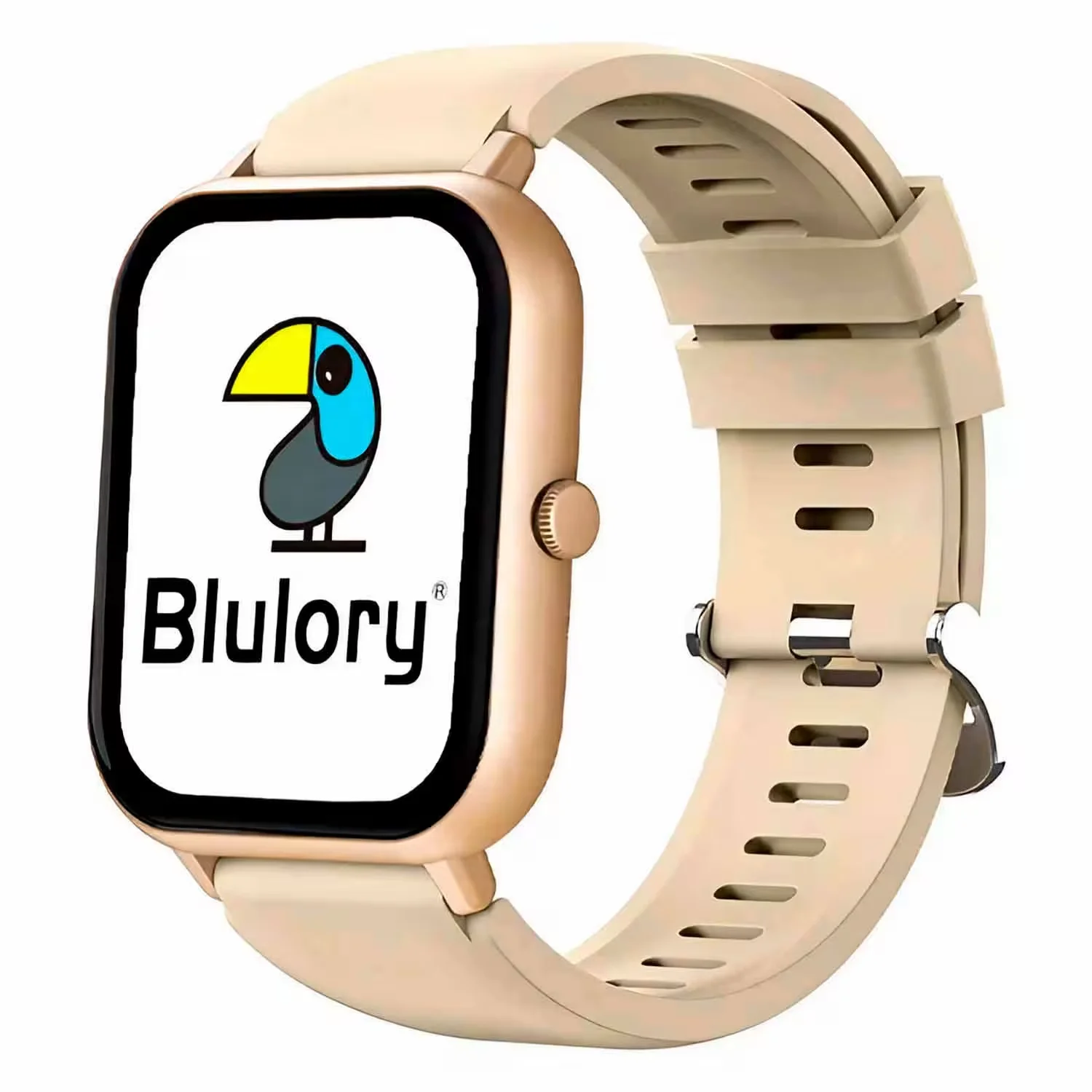 Smartwatch Blulory Glifo RS5 45mm - Dourado